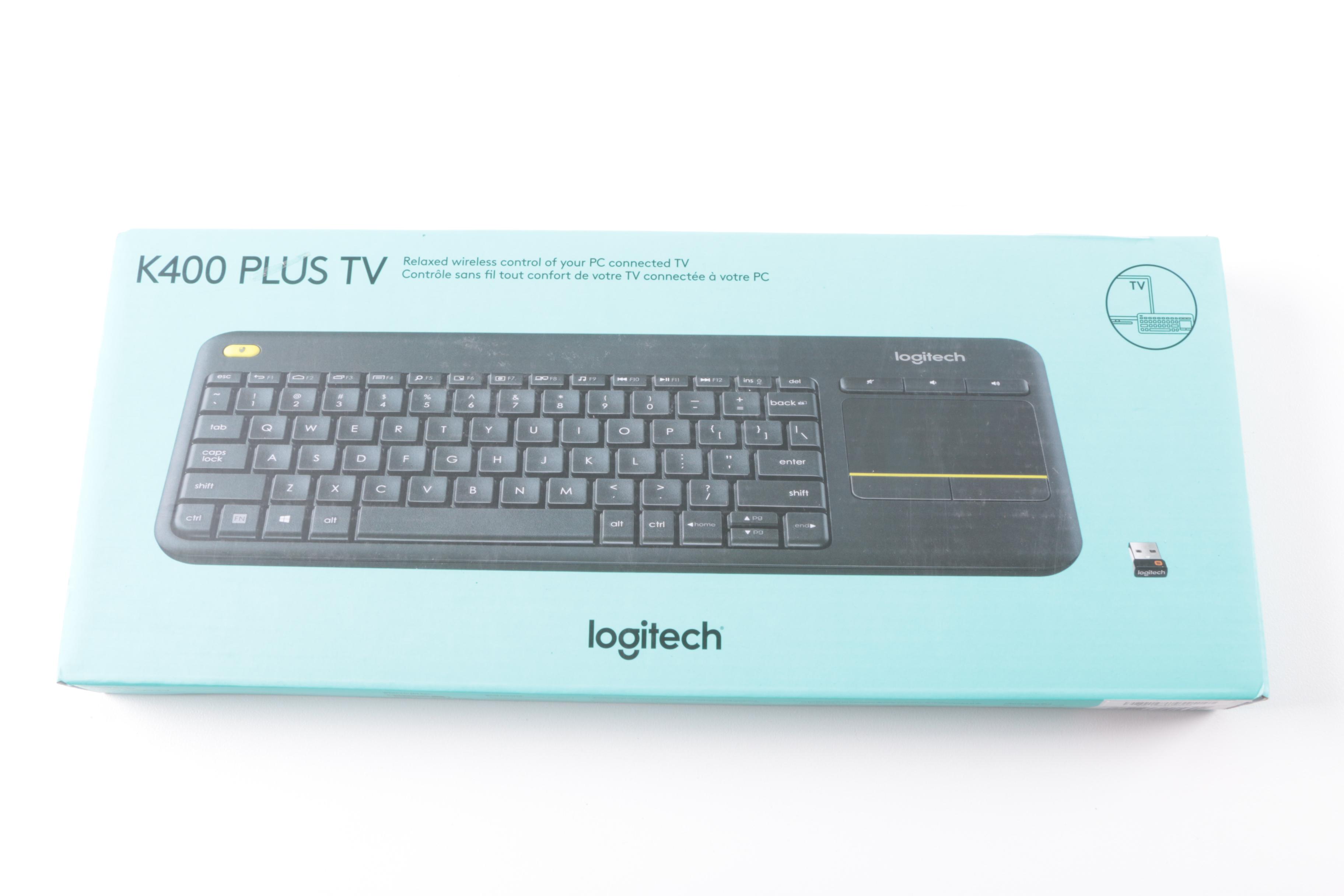HP Chromebox with Logitech Wireless Keyboard