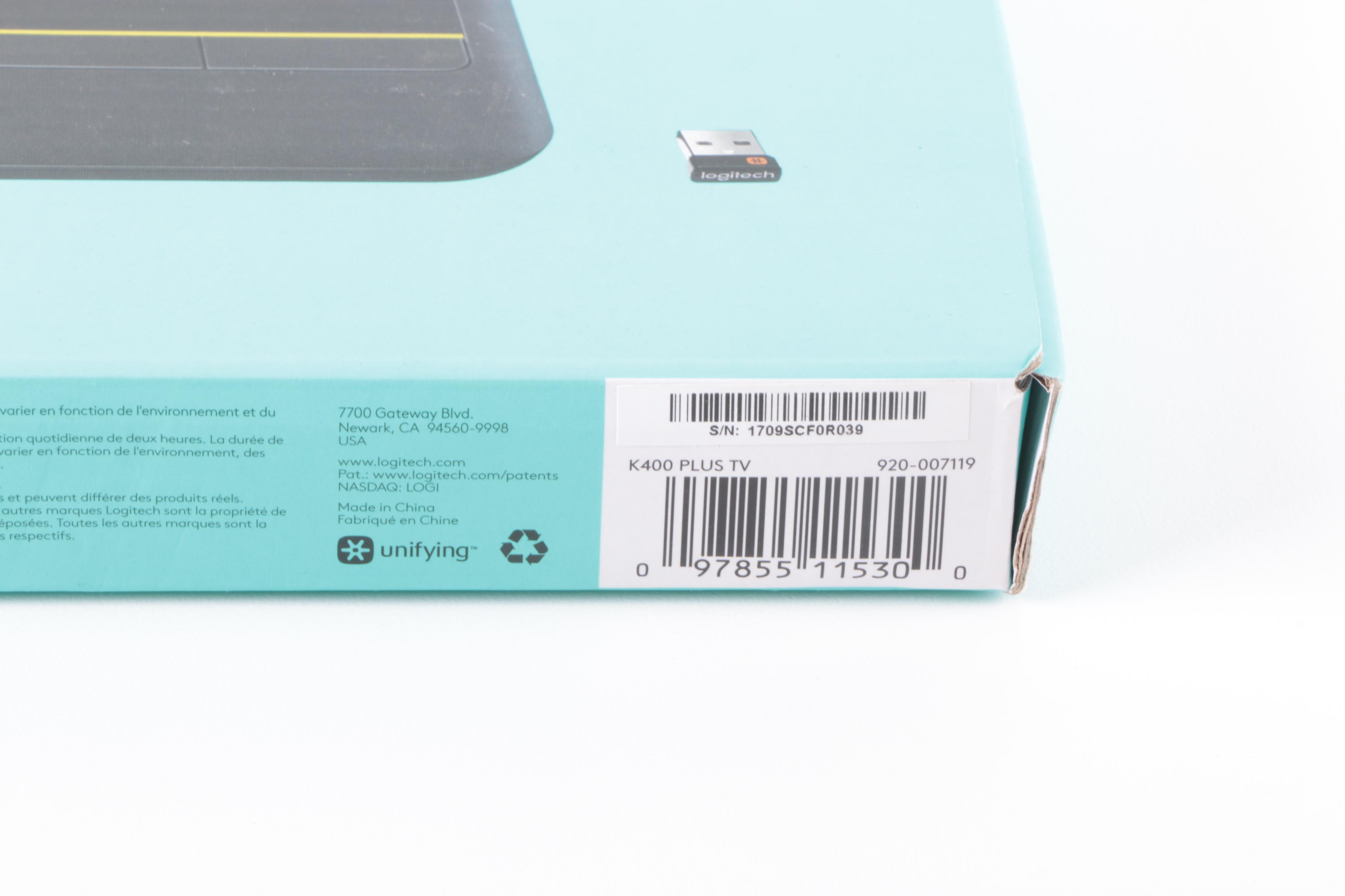 HP Chromebox with Logitech Wireless Keyboard