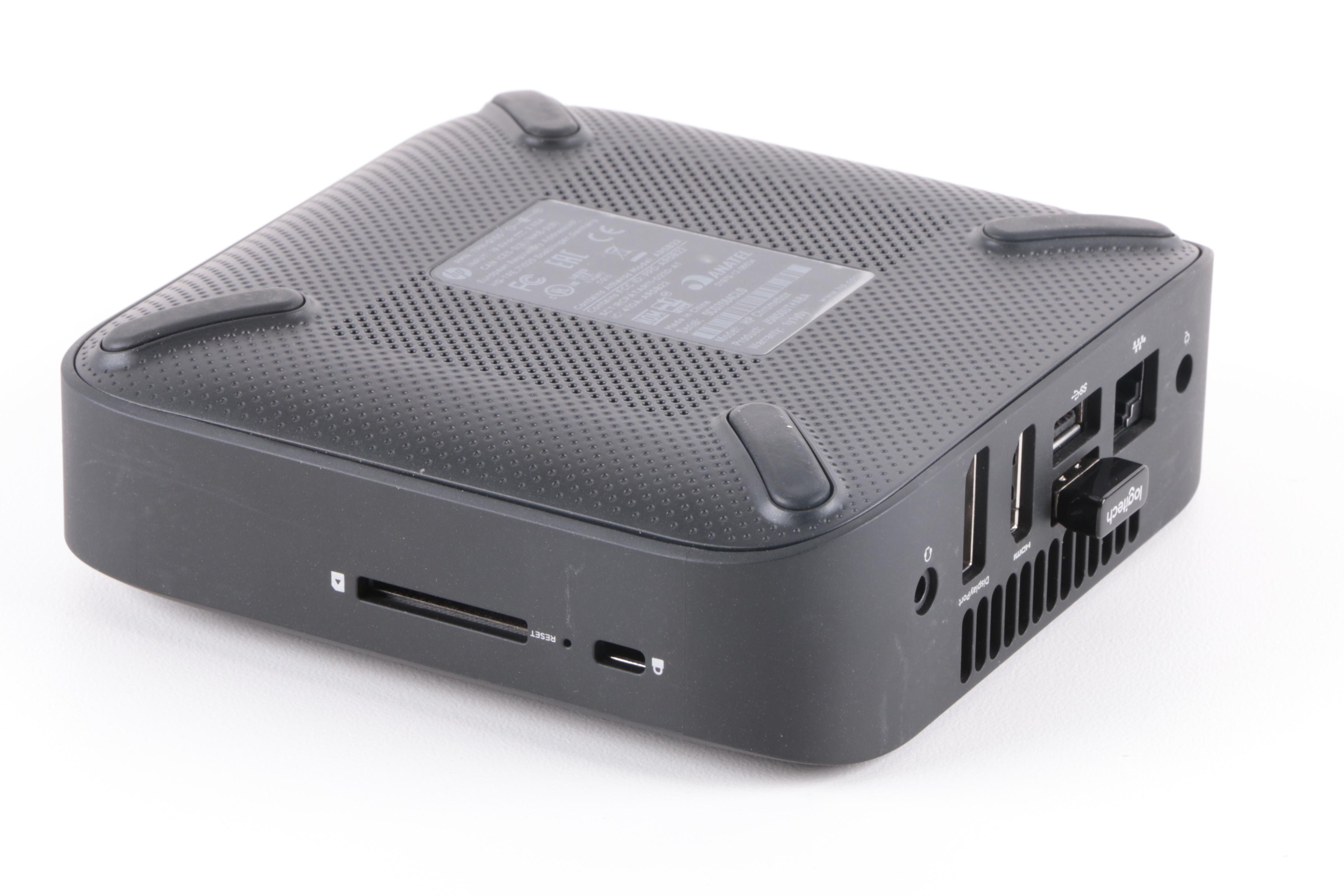 HP Chromebox with Logitech Wireless Keyboard