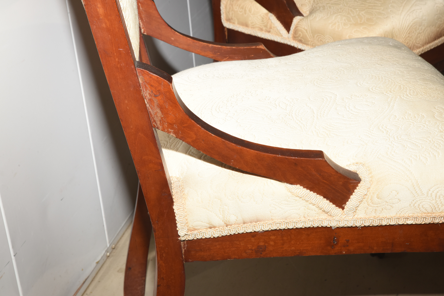 Pair of Antique Victorian Style Accent Chairs