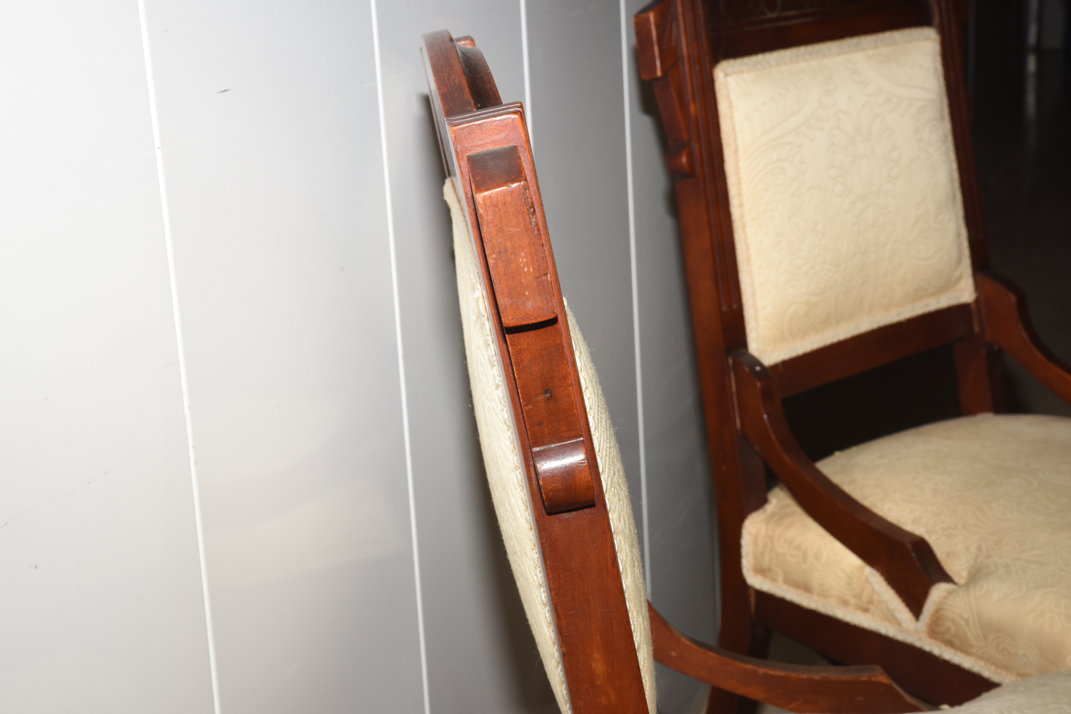 Pair of Antique Victorian Style Accent Chairs