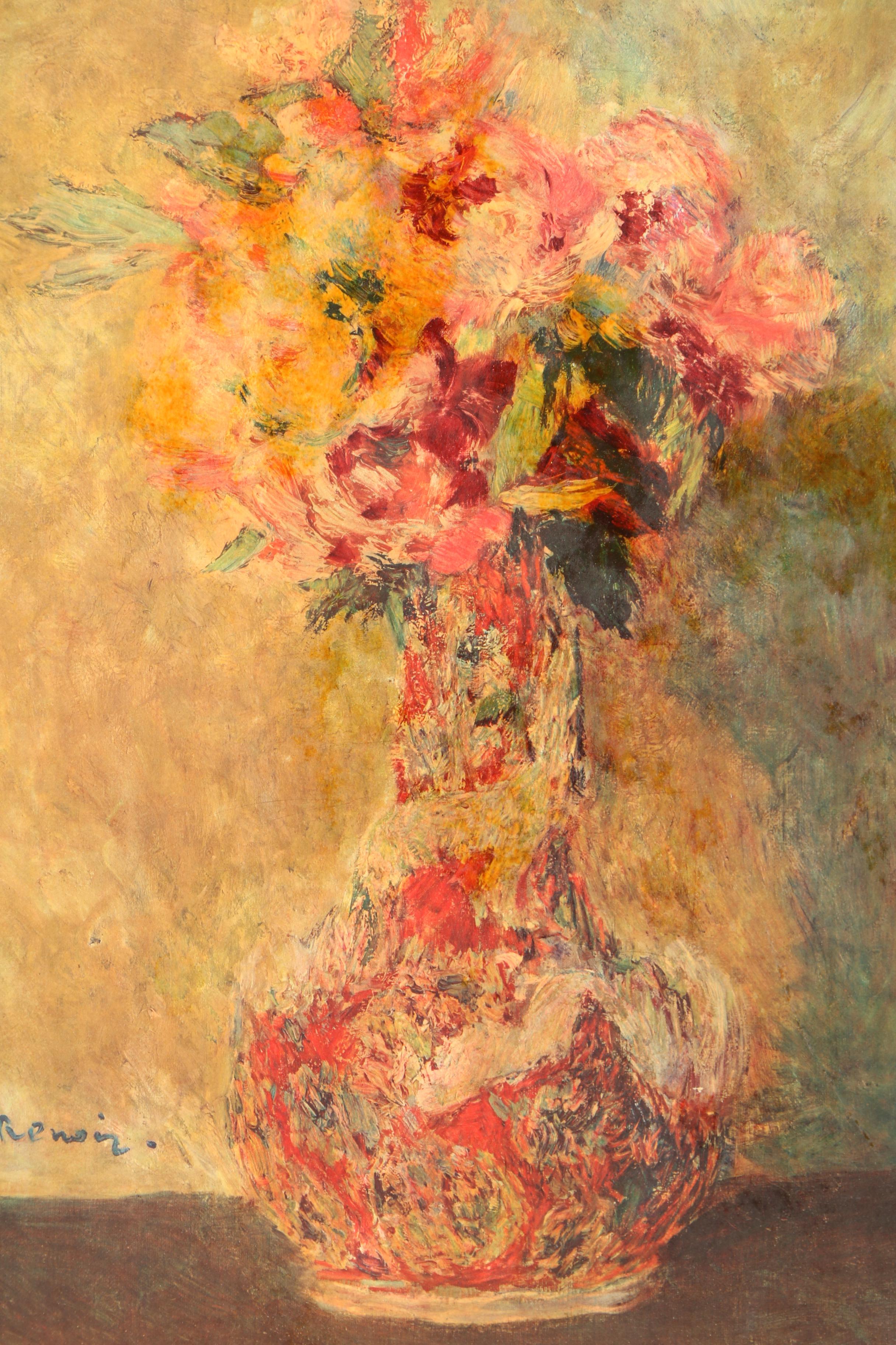 Giclee After Pierre-Auguste Renoir "Bouquet in a Vase"