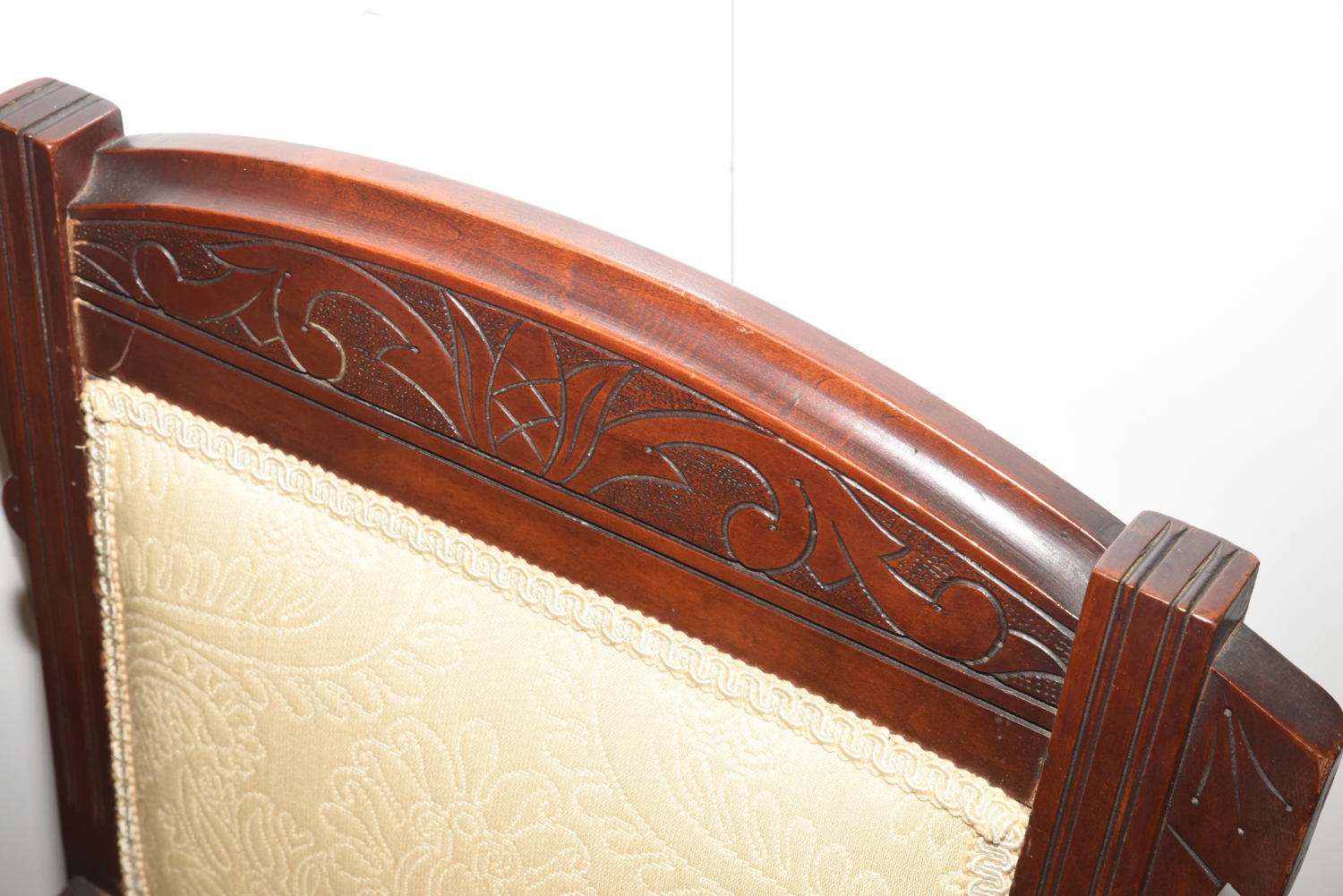 Pair of Antique Victorian Style Accent Chairs