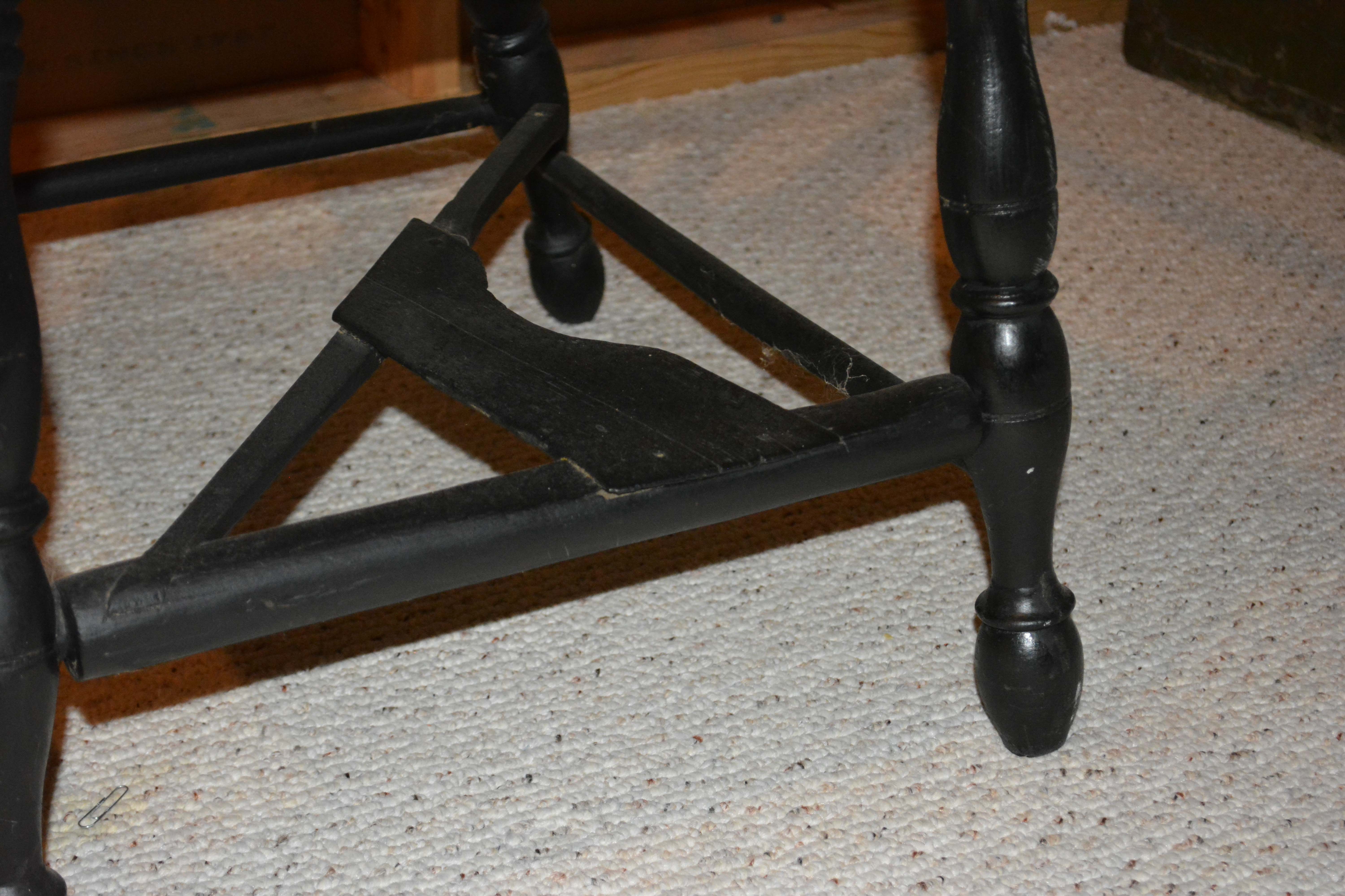 Vintage Spinning Wheel Chair