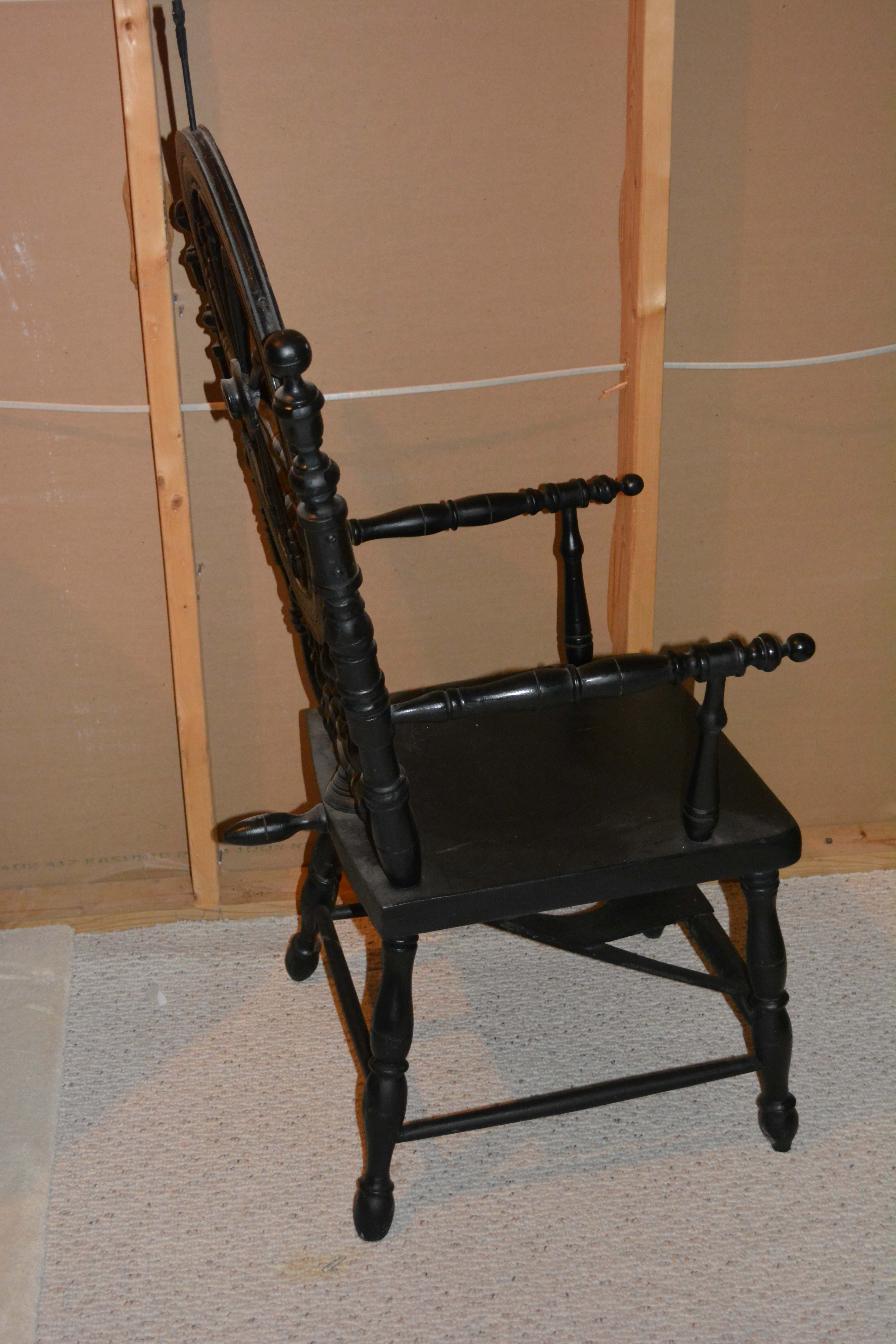 Vintage Spinning Wheel Chair