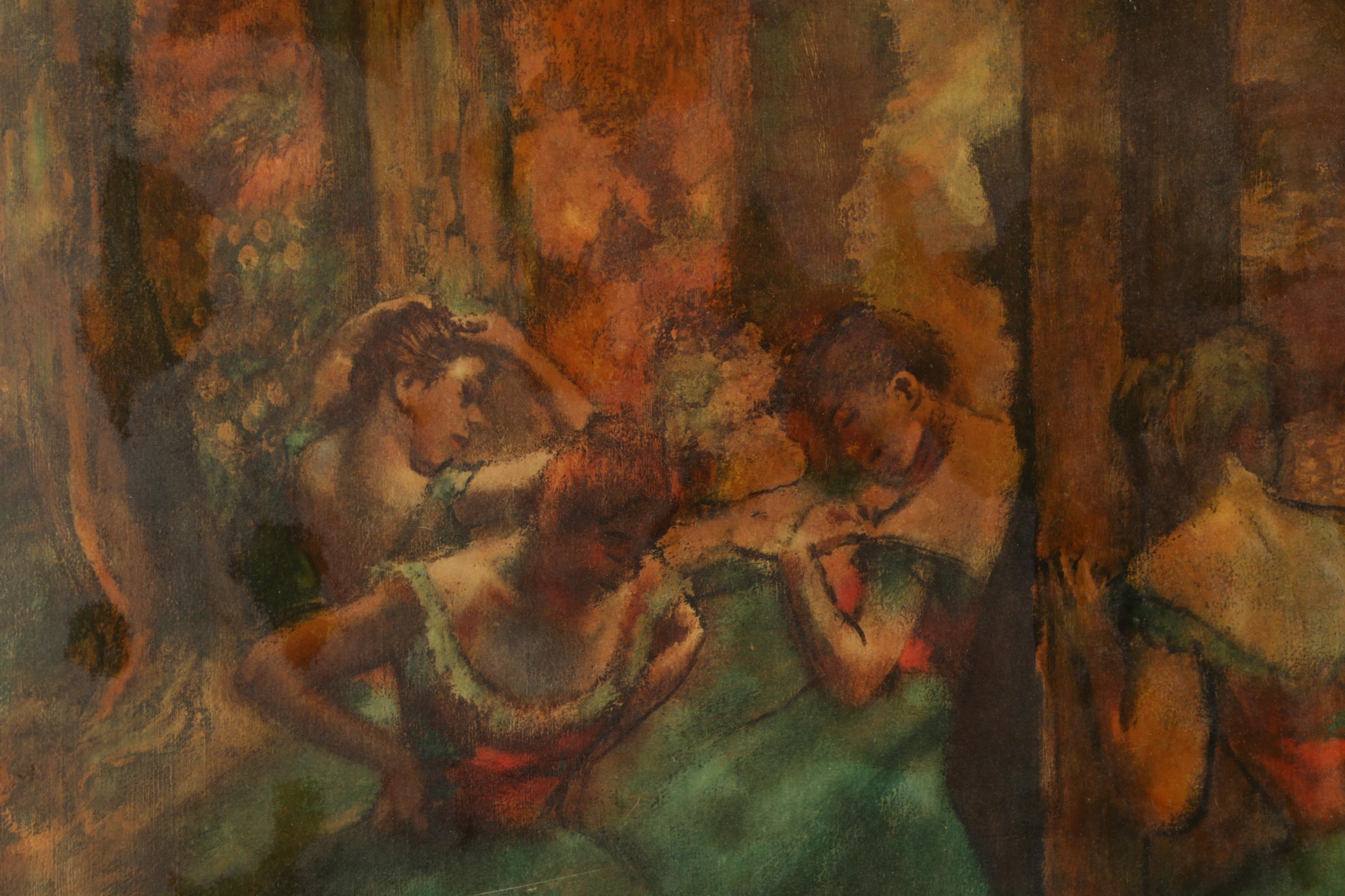 Giclee and Offset Lithographs After Edgar Degas and Augustus Mulready