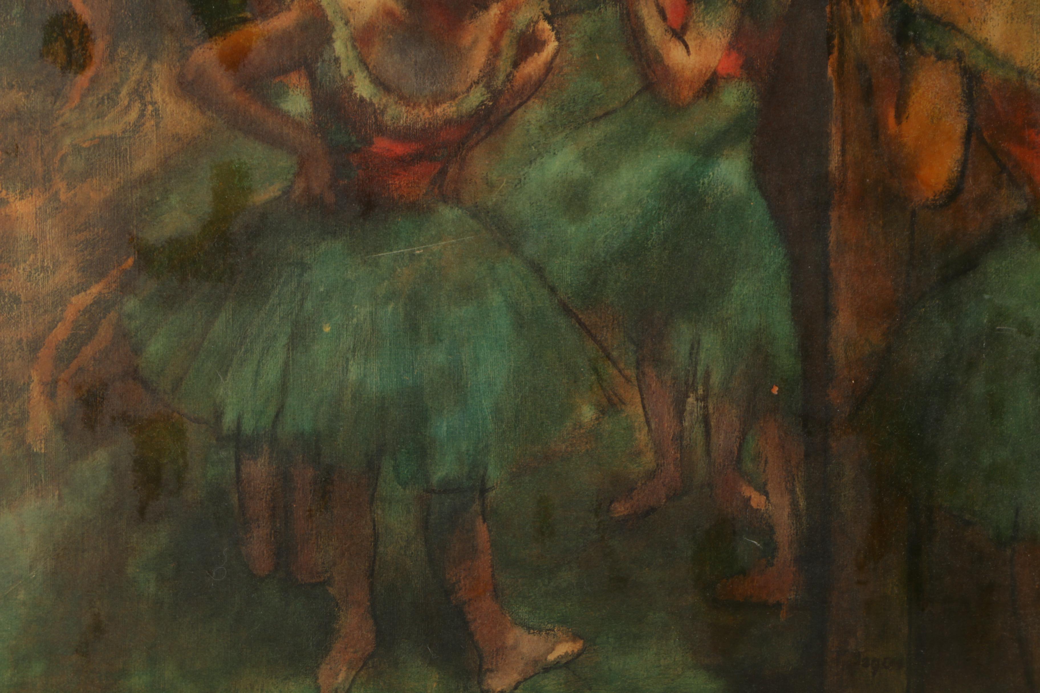 Giclee and Offset Lithographs After Edgar Degas and Augustus Mulready