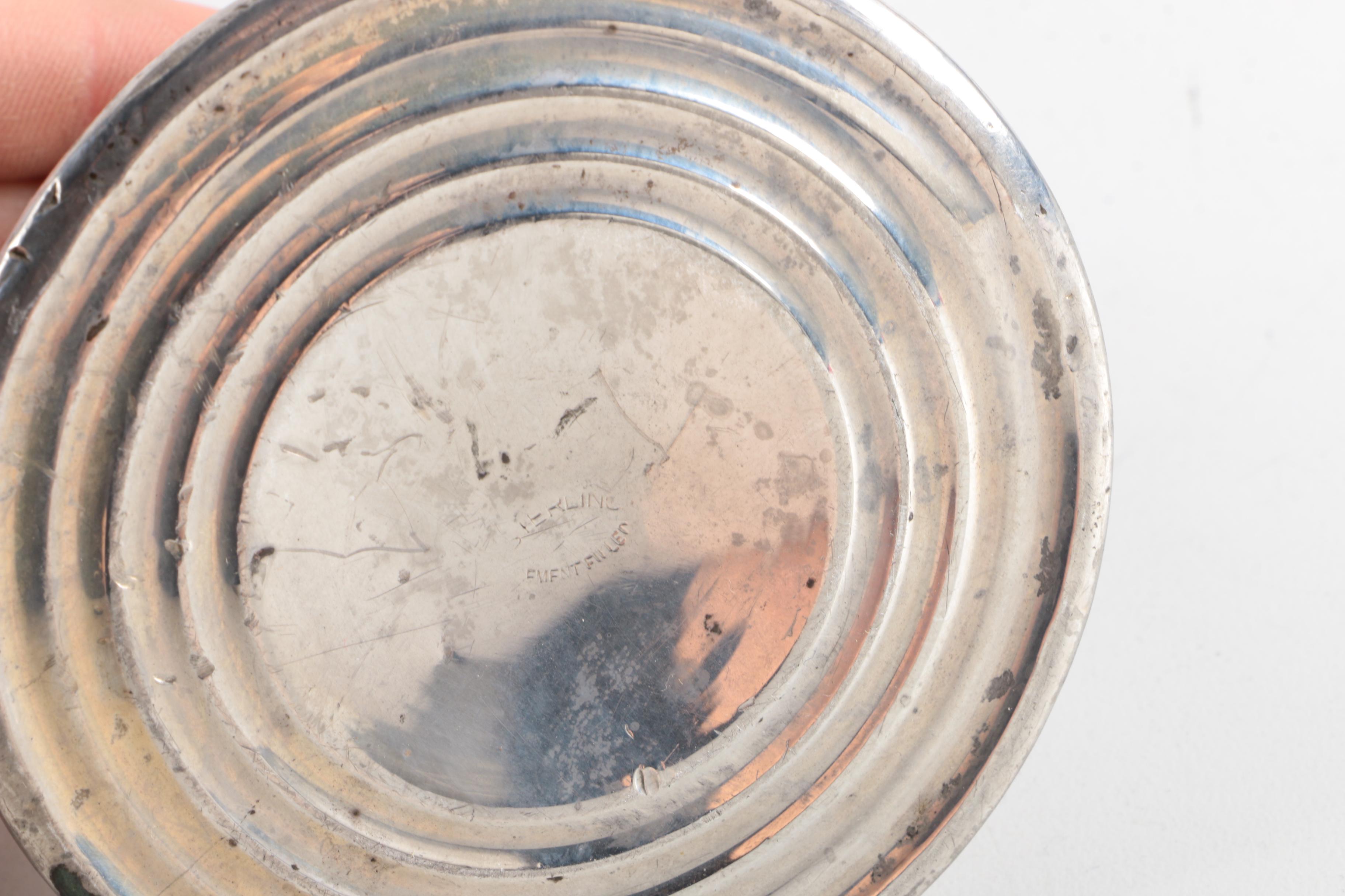 Weighted Sterling Candlesticks and Candleholders