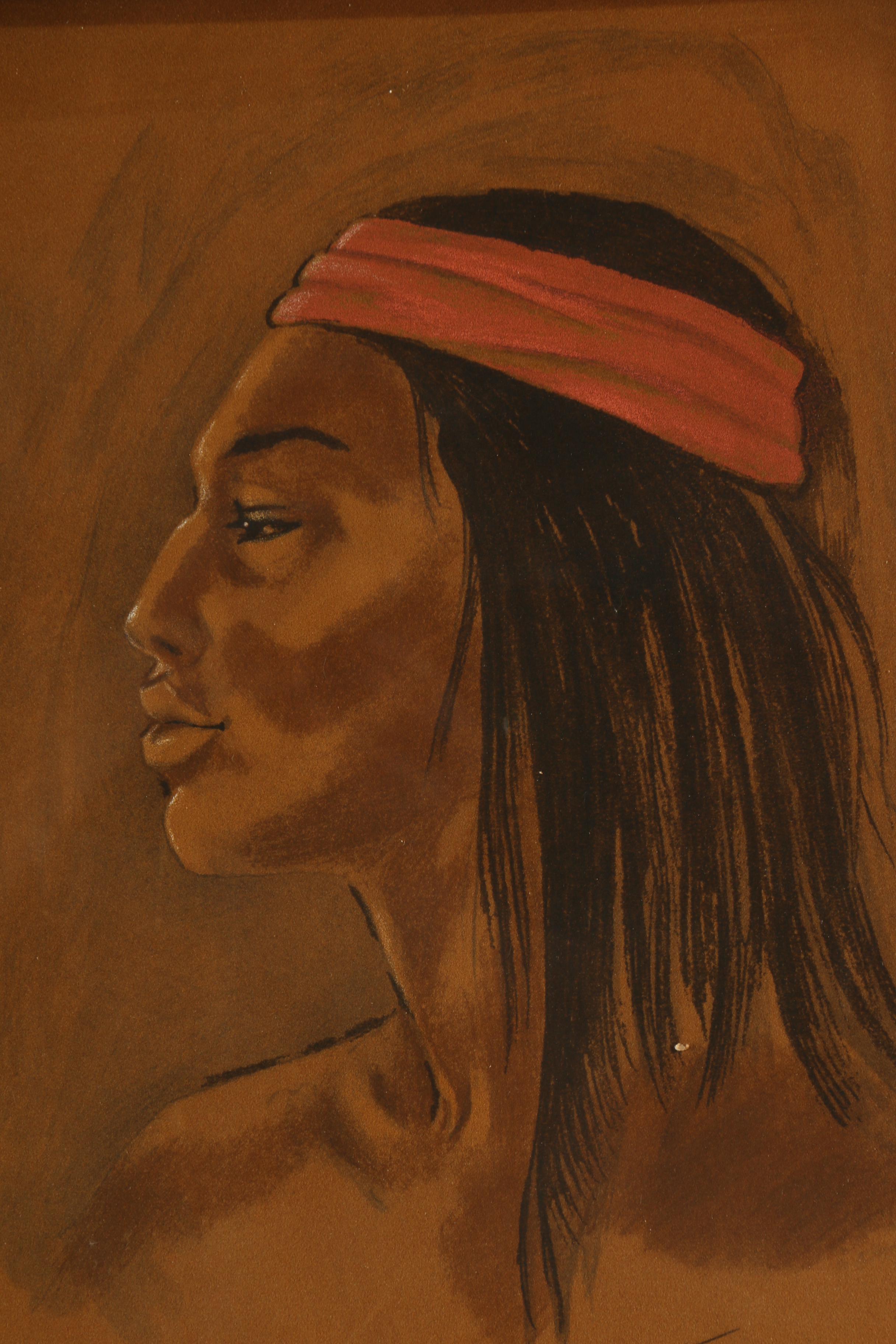 Gerda Christoffersen Pastel Drawings