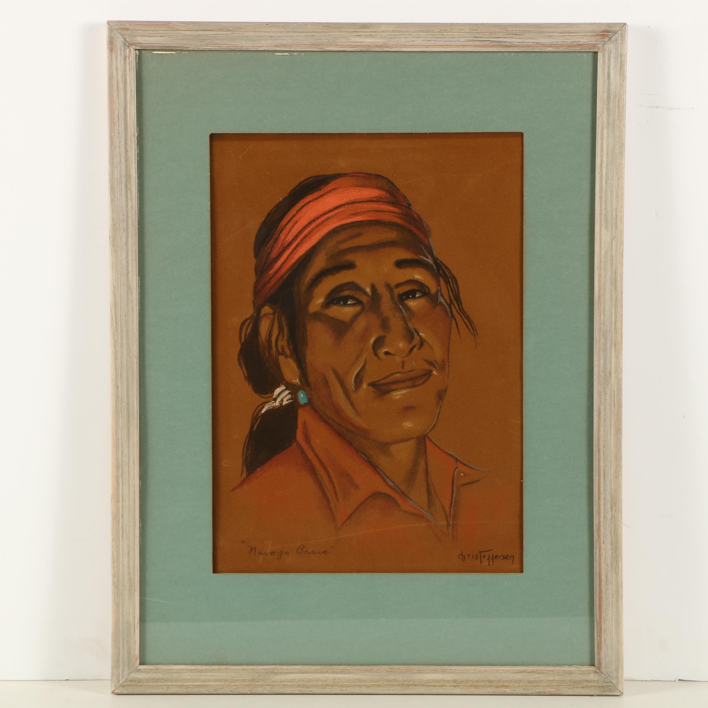 Gerda Christoffersen Pastel Drawings