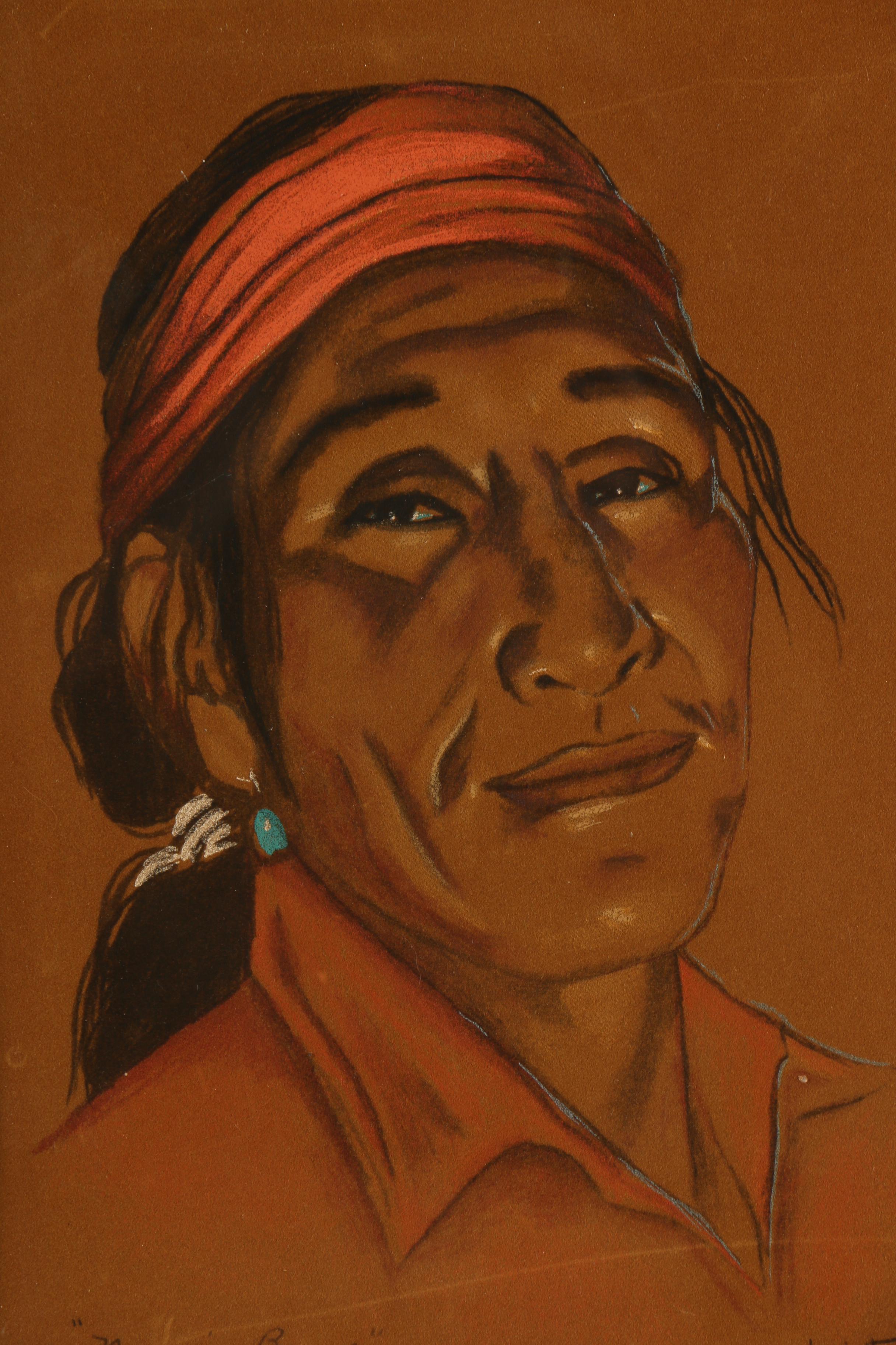 Gerda Christoffersen Pastel Drawings