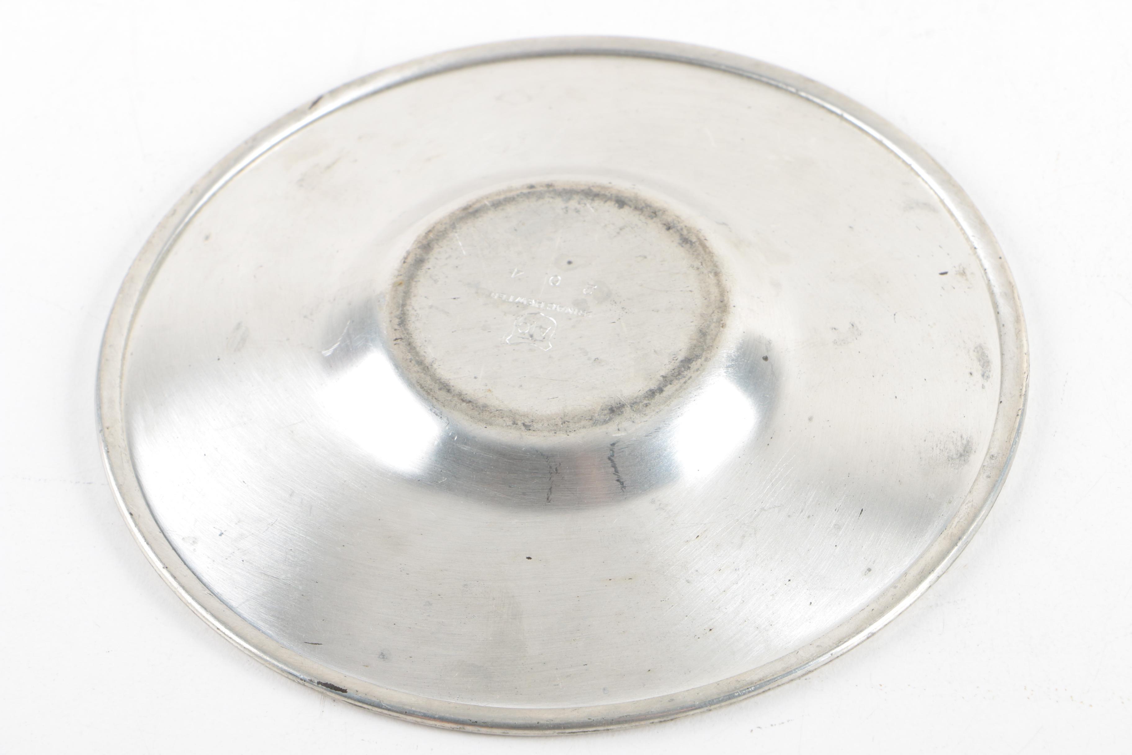 Royal Holland Pewter Creamer and Sugar with Assorted Candle Holders