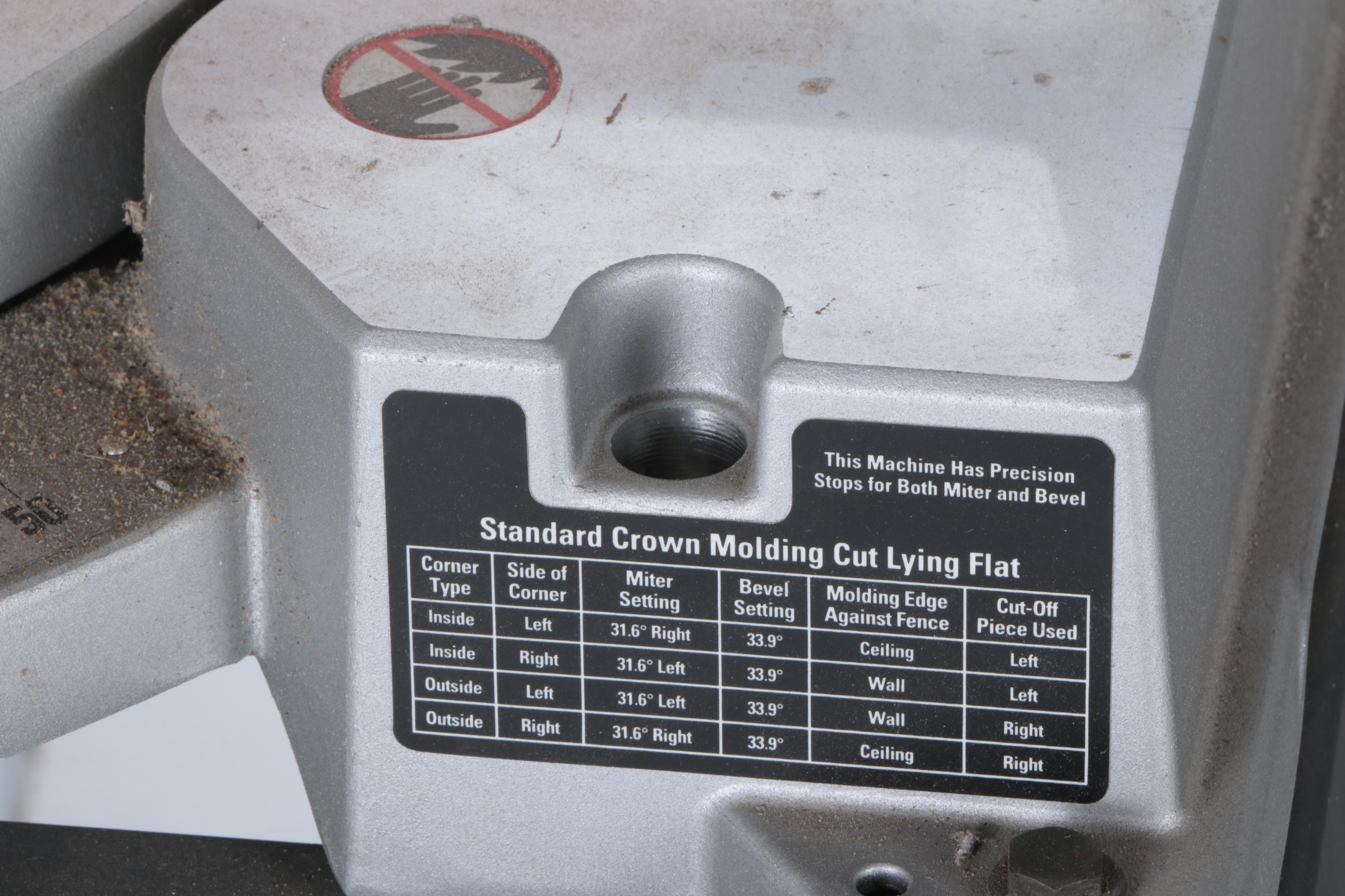 Ridgid Compound Miter Saw on Stand