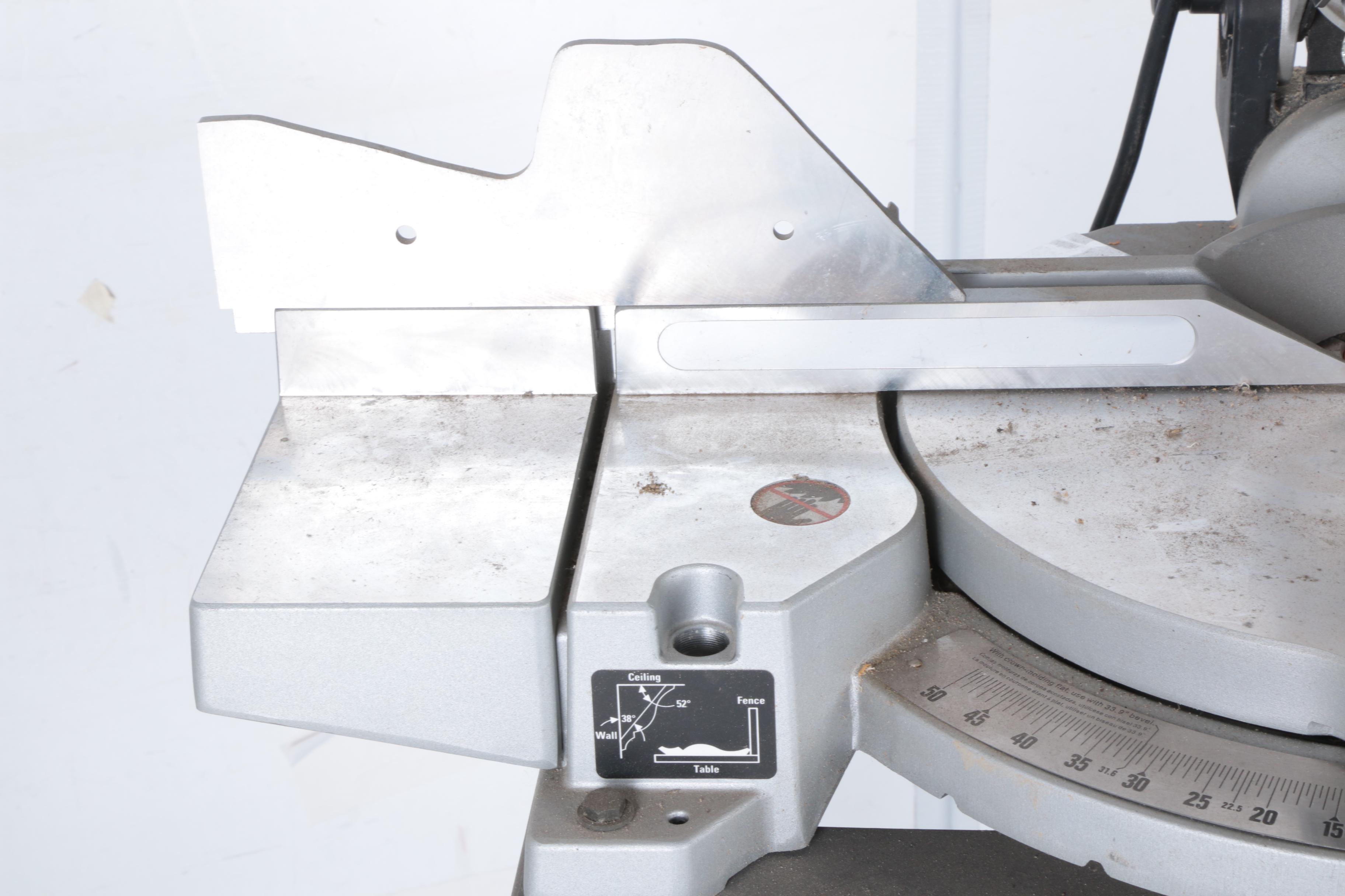 Ridgid Compound Miter Saw on Stand