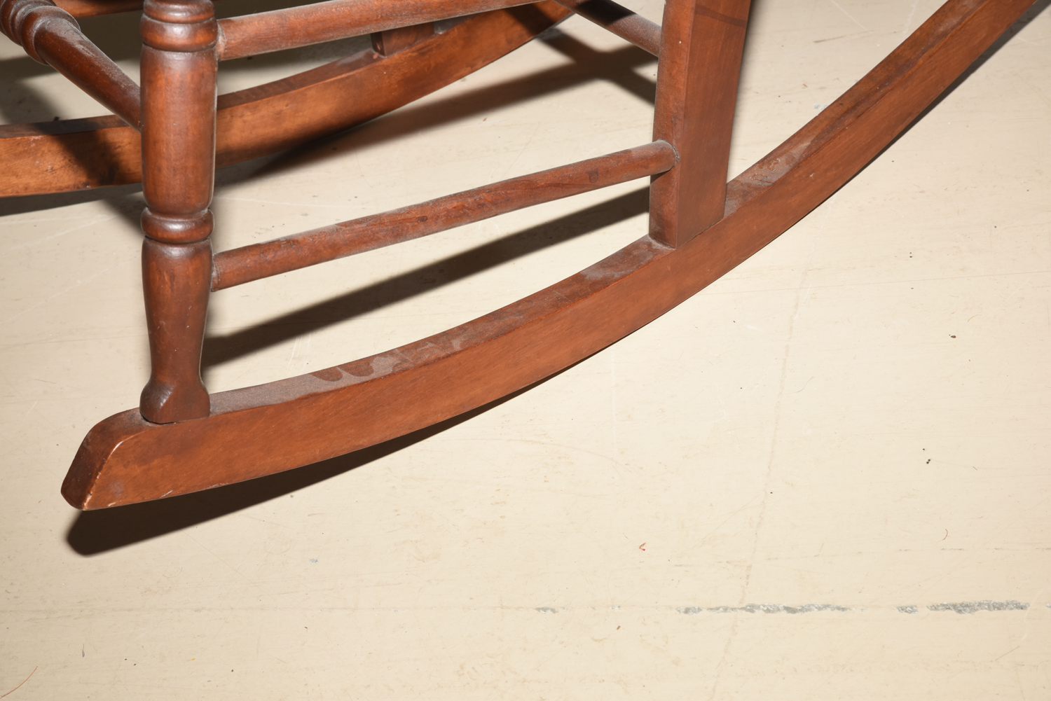 Vintage Caned Rocking Chair