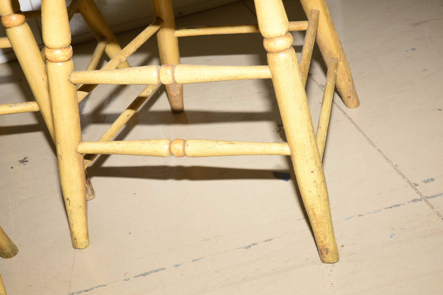 Vintage Hitchcock Style Painted Side Chairs