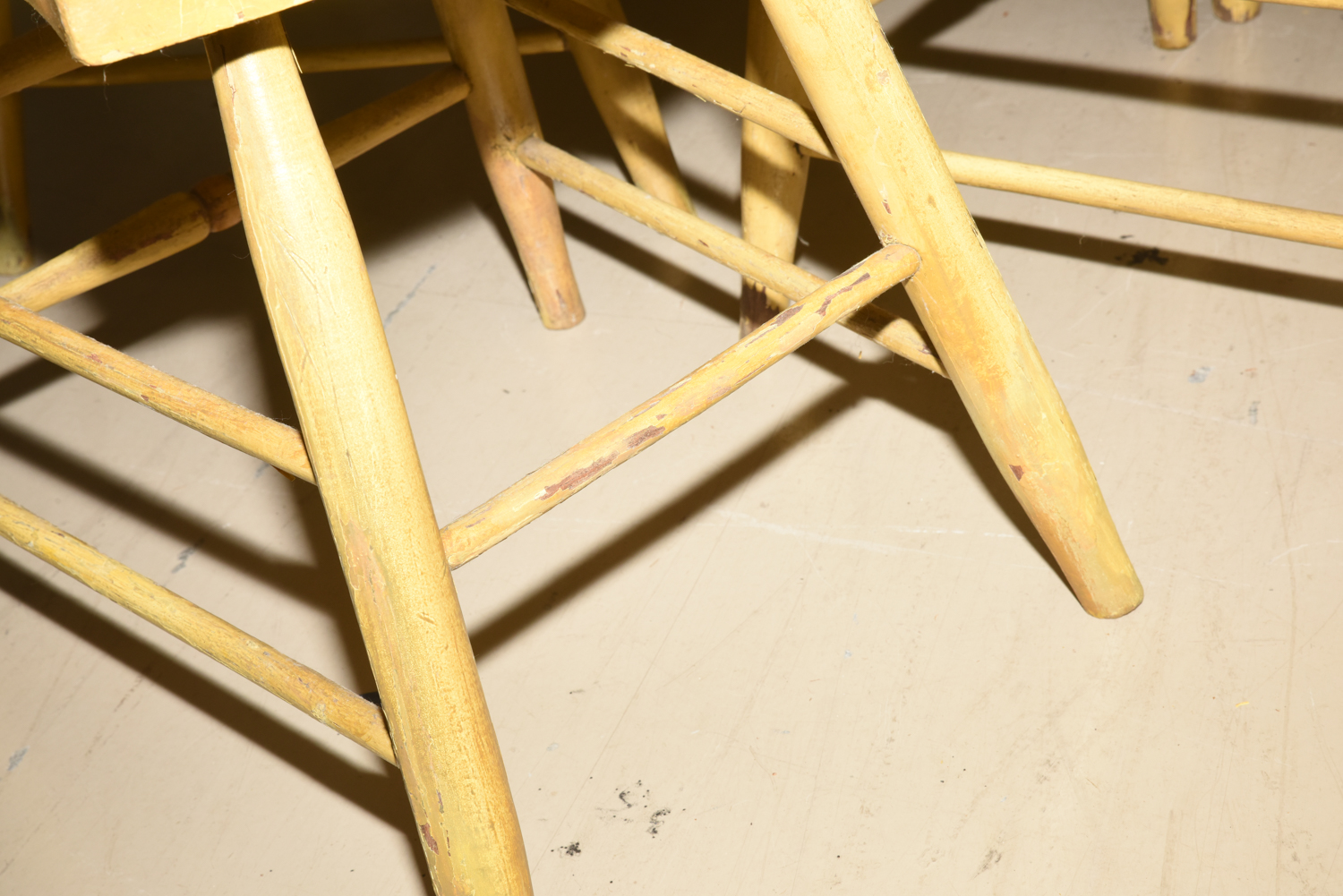 Vintage Hitchcock Style Painted Side Chairs