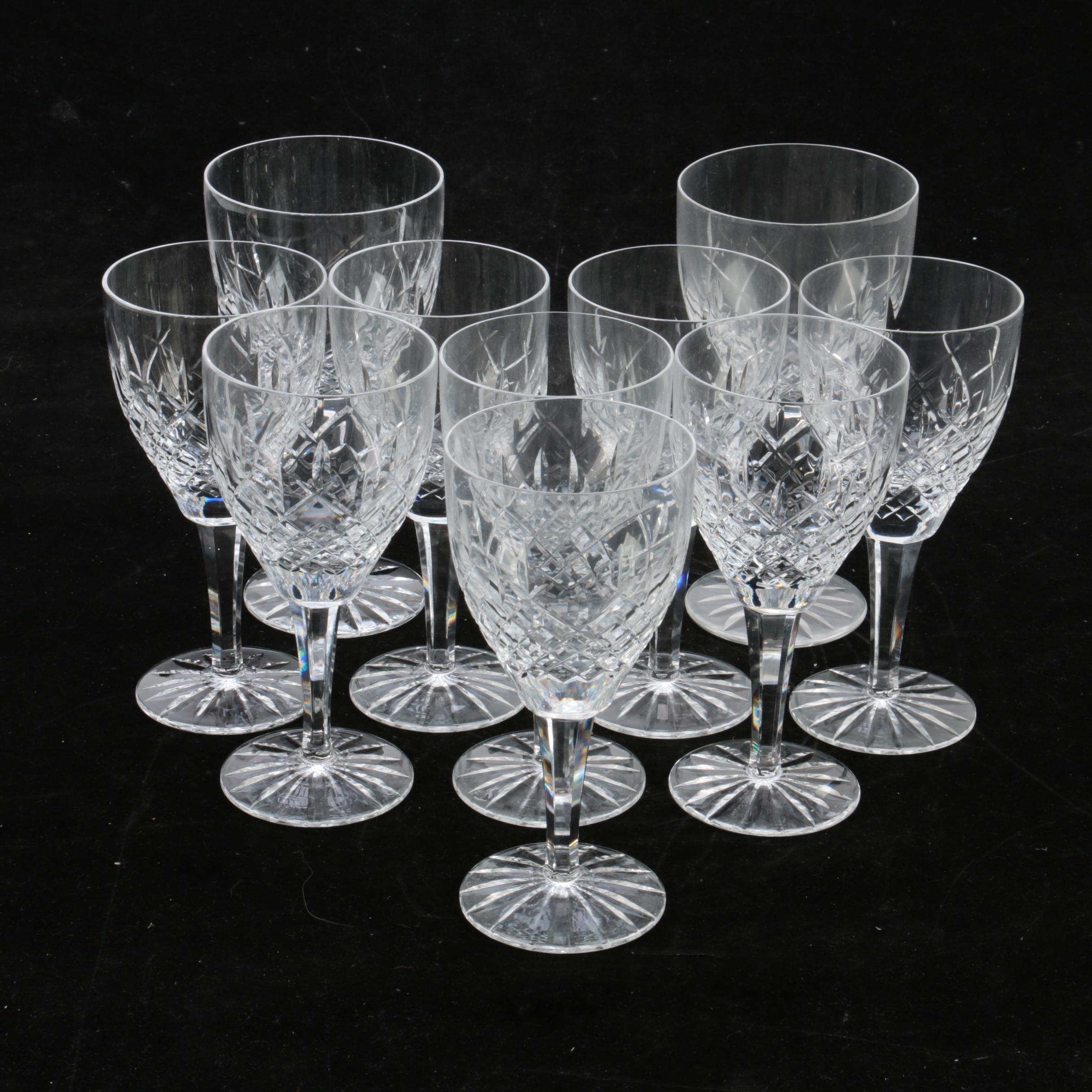 Collection of Crystal Stemware