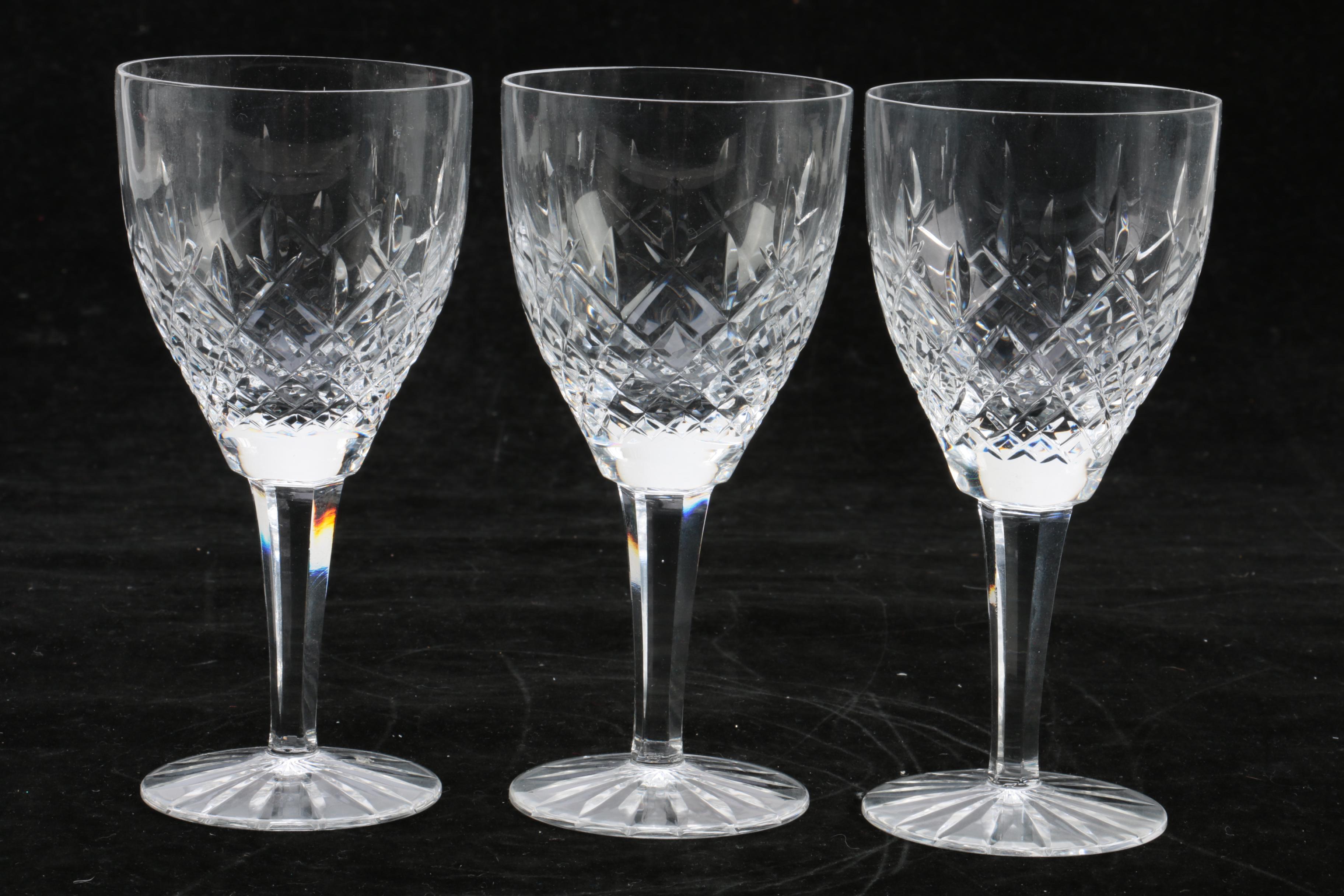 Collection of Crystal Stemware