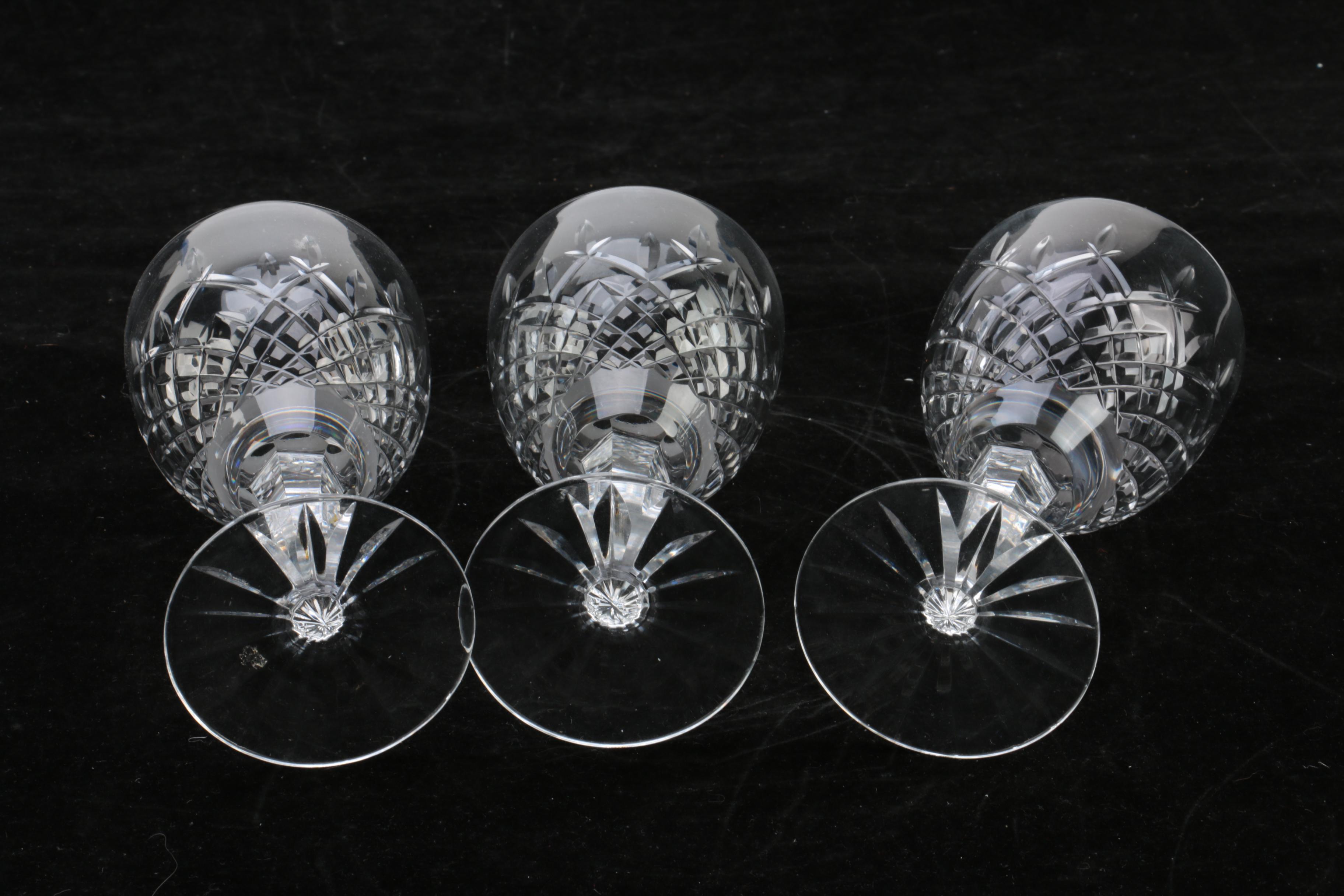 Collection of Crystal Stemware