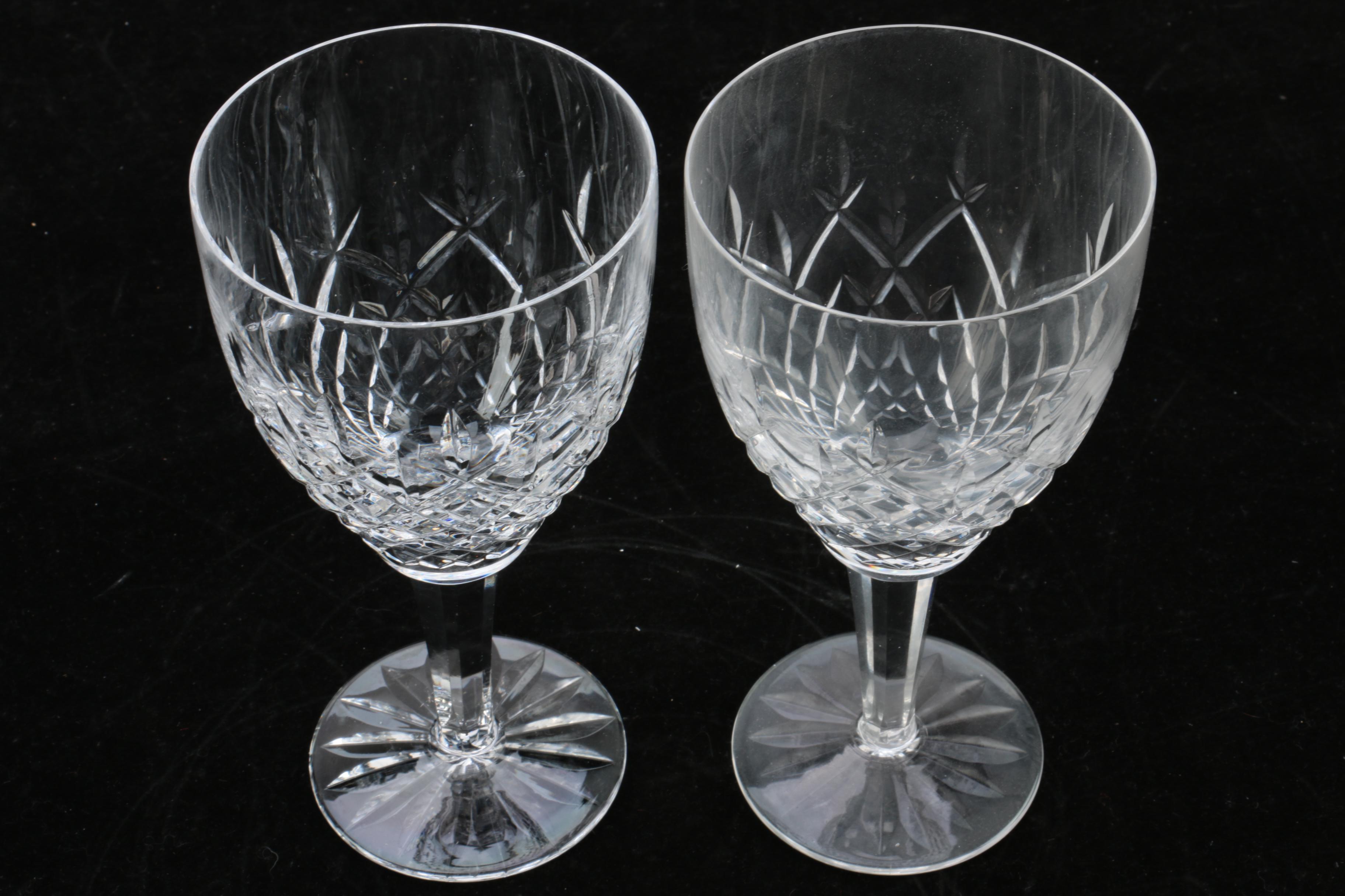 Collection of Crystal Stemware