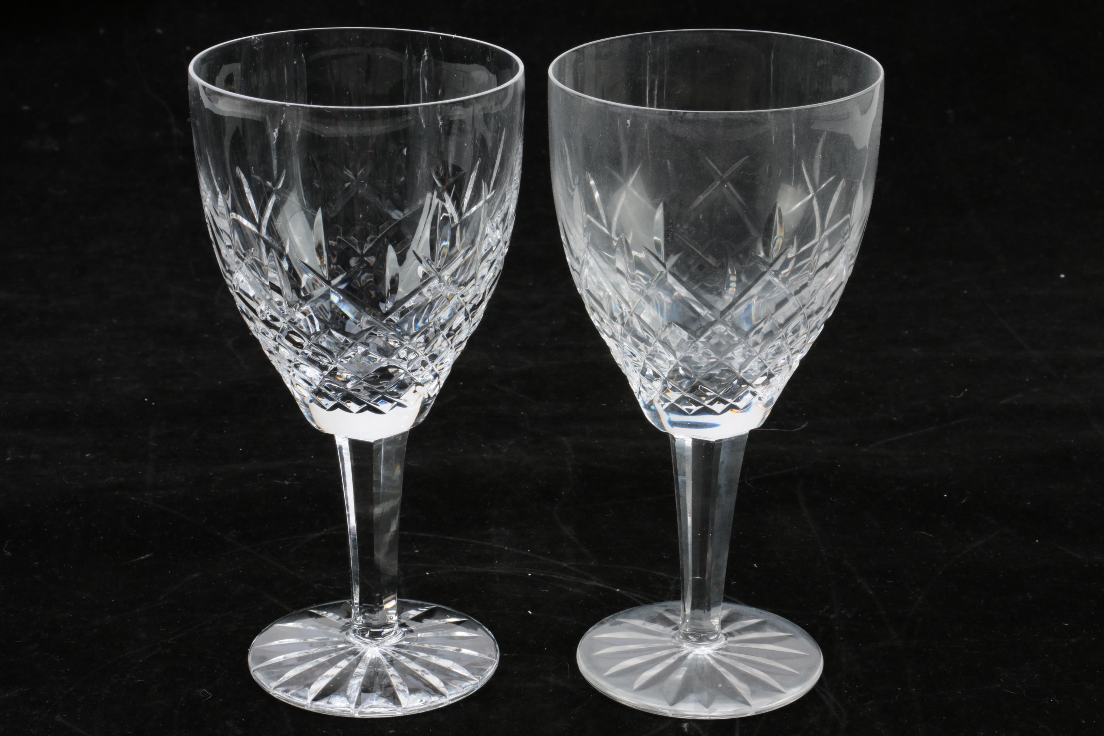 Collection of Crystal Stemware