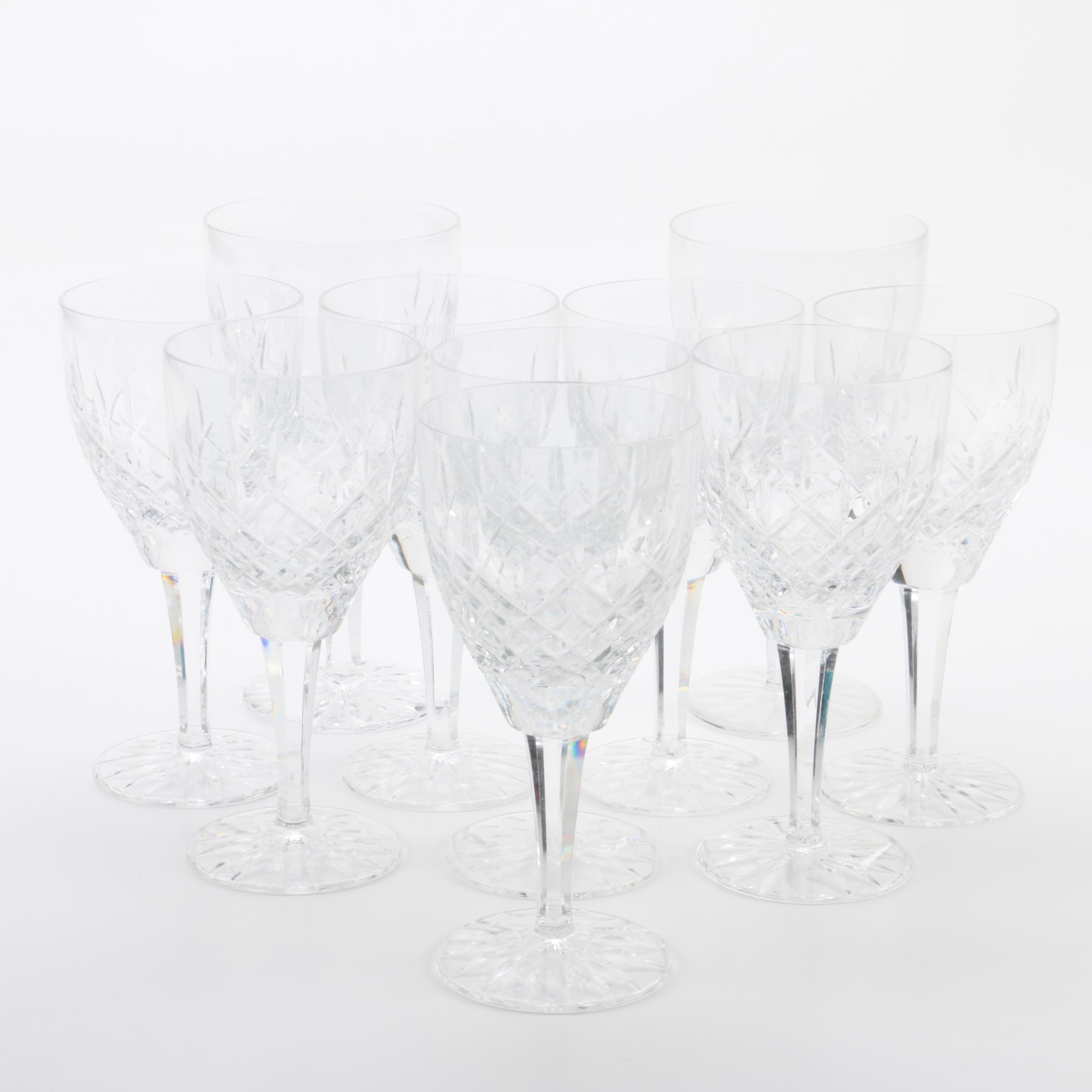 Collection of Crystal Stemware