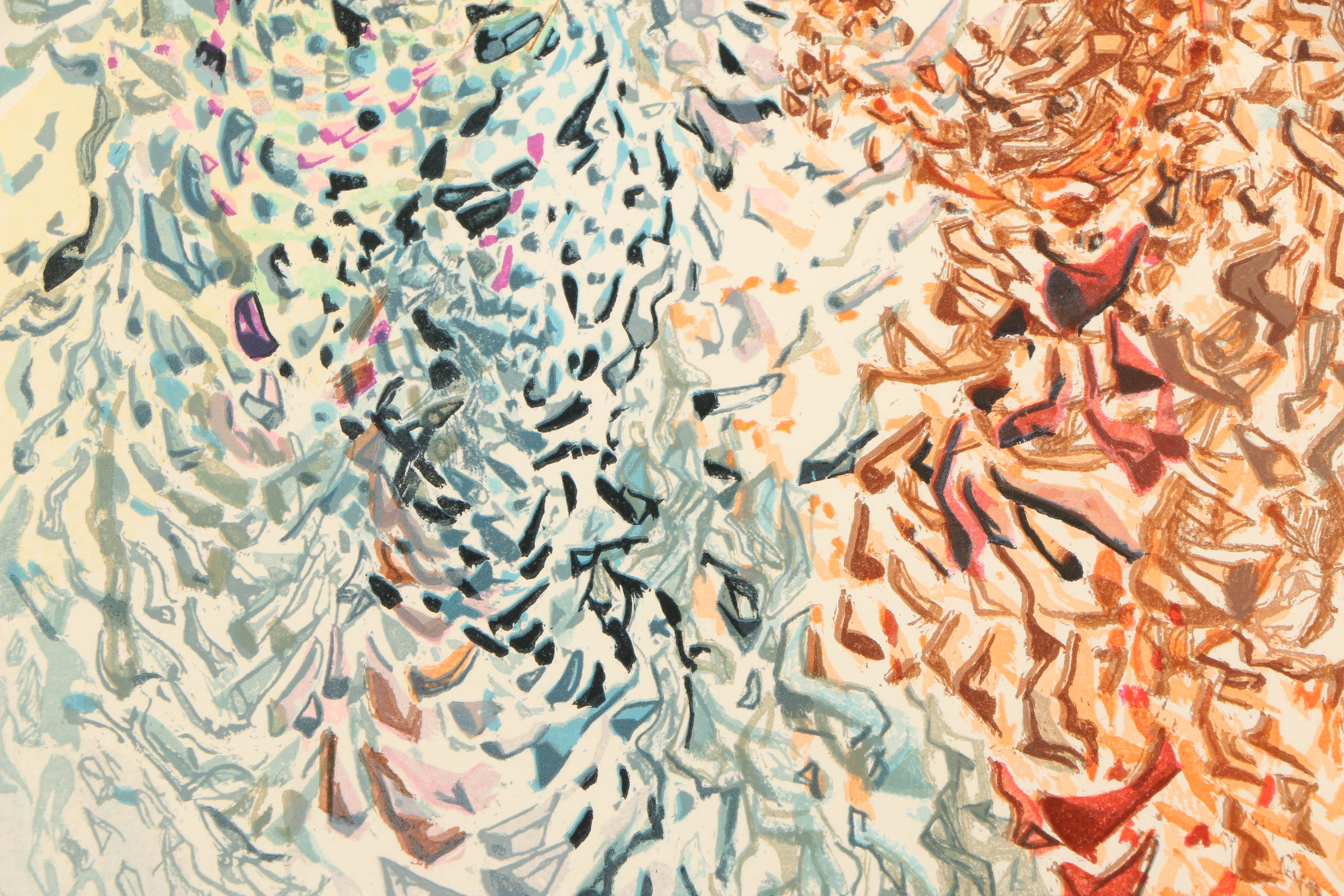 Salvador Dalí Wood Engraving "Paradiso Canto 11"