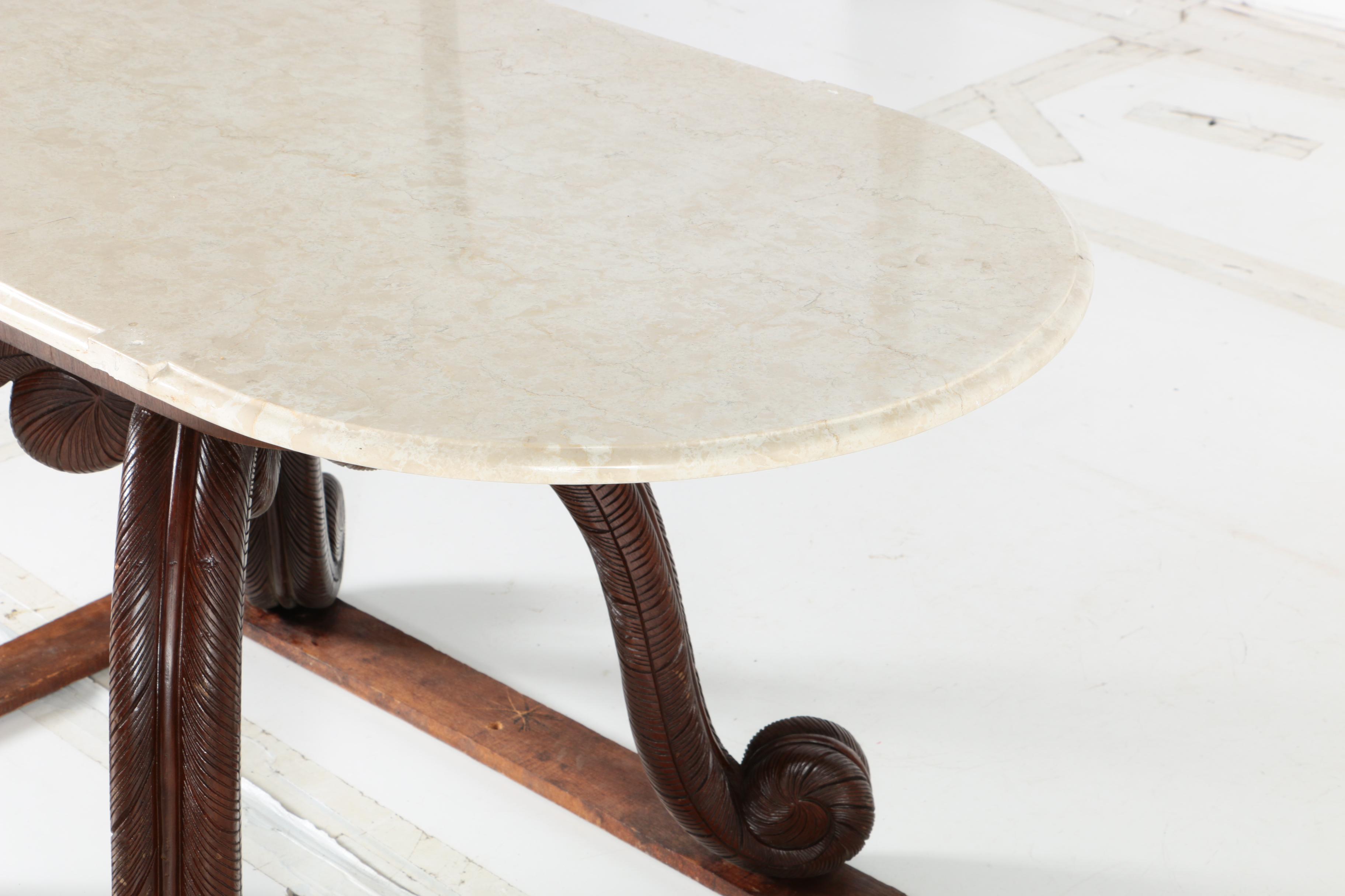 Vintage Victorian Style Dining Table