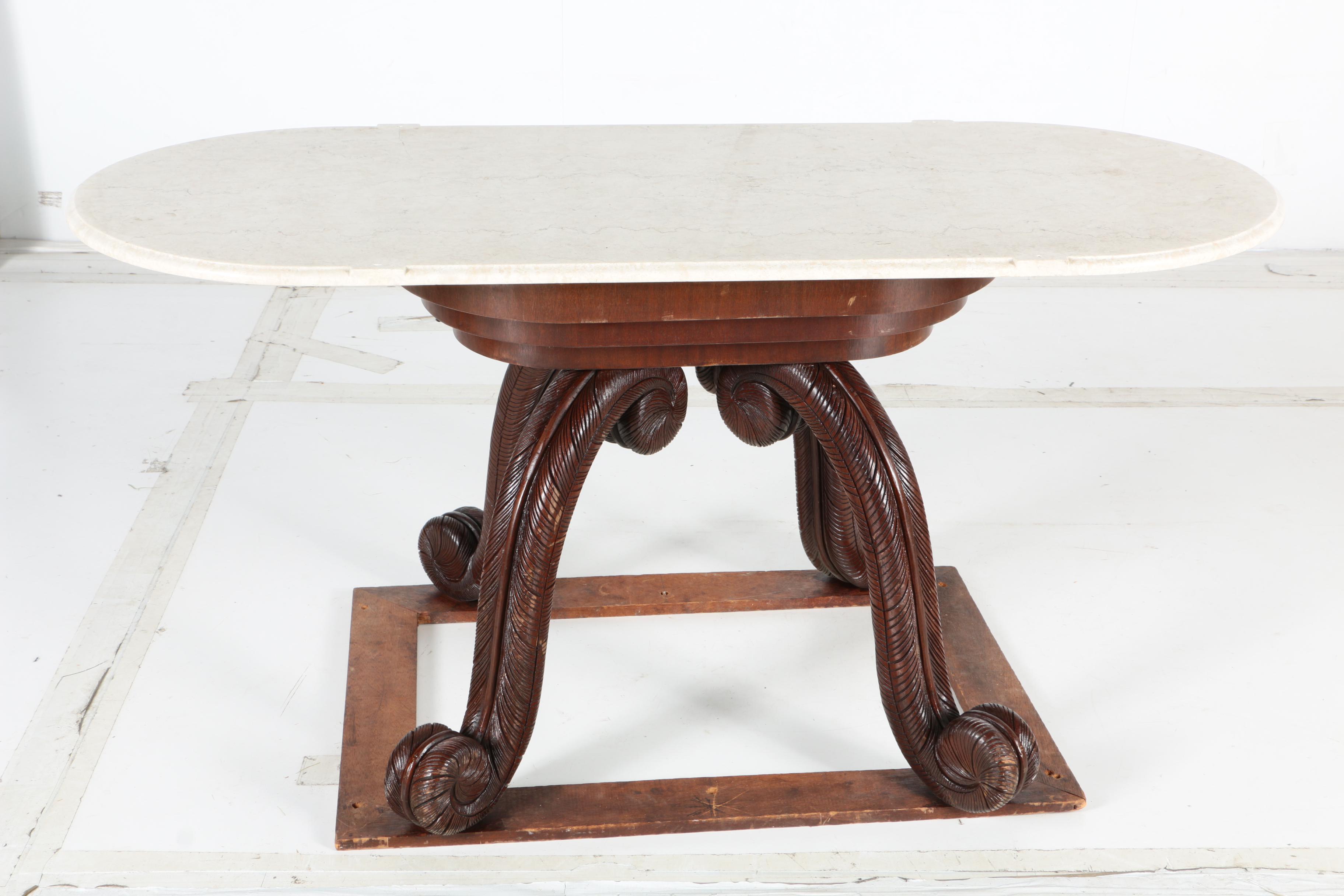Vintage Victorian Style Dining Table