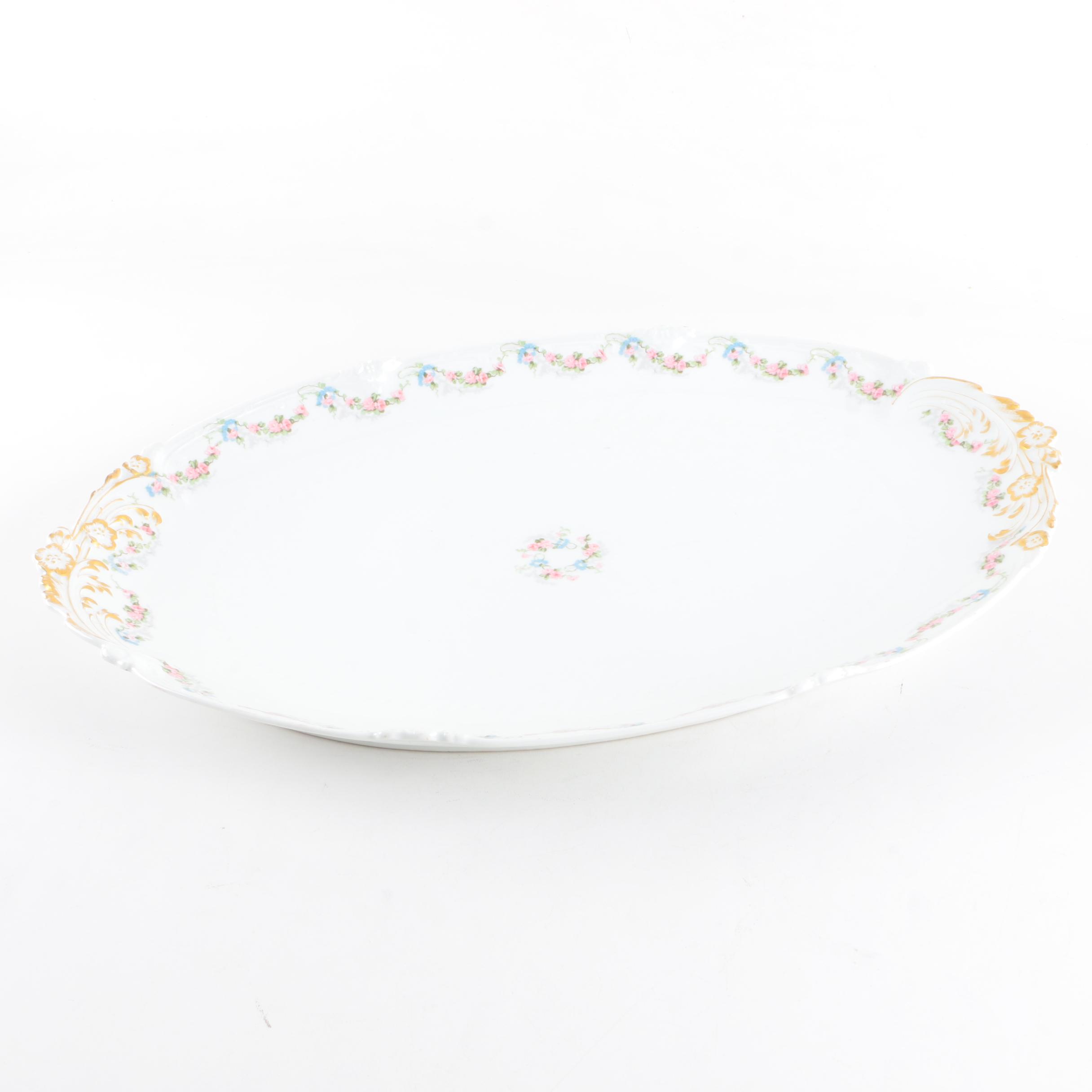 Vintage Limoges Porcelain Platter