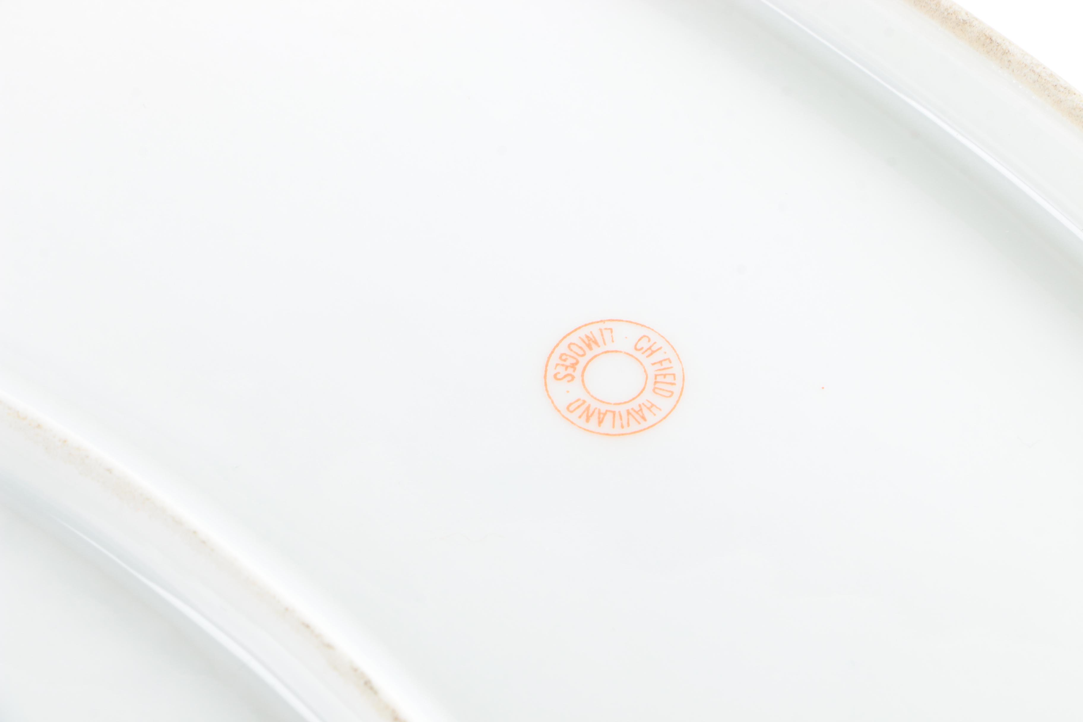 Vintage Limoges Porcelain Platter