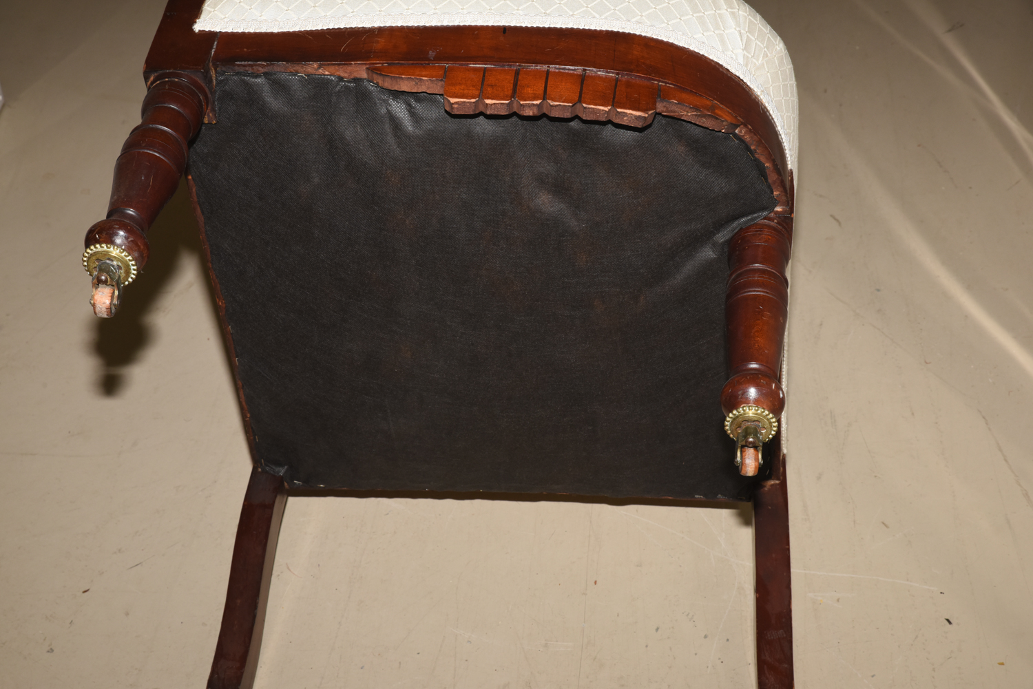 Eastlake Victorian Right-Arm Parlor Chair