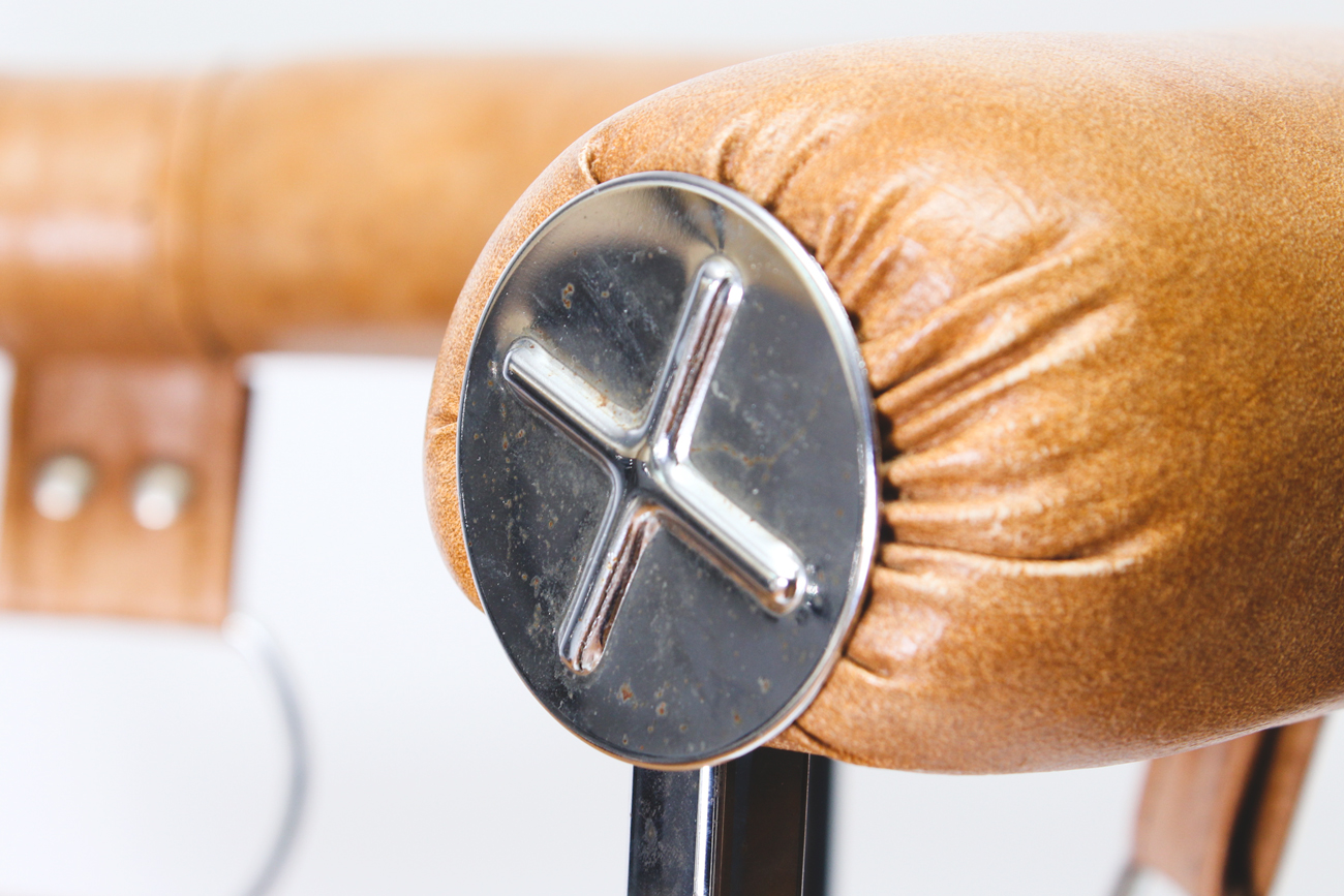 Vintage Mid Century Modern Swivel Bar Stools by Daystrom Furniture Company