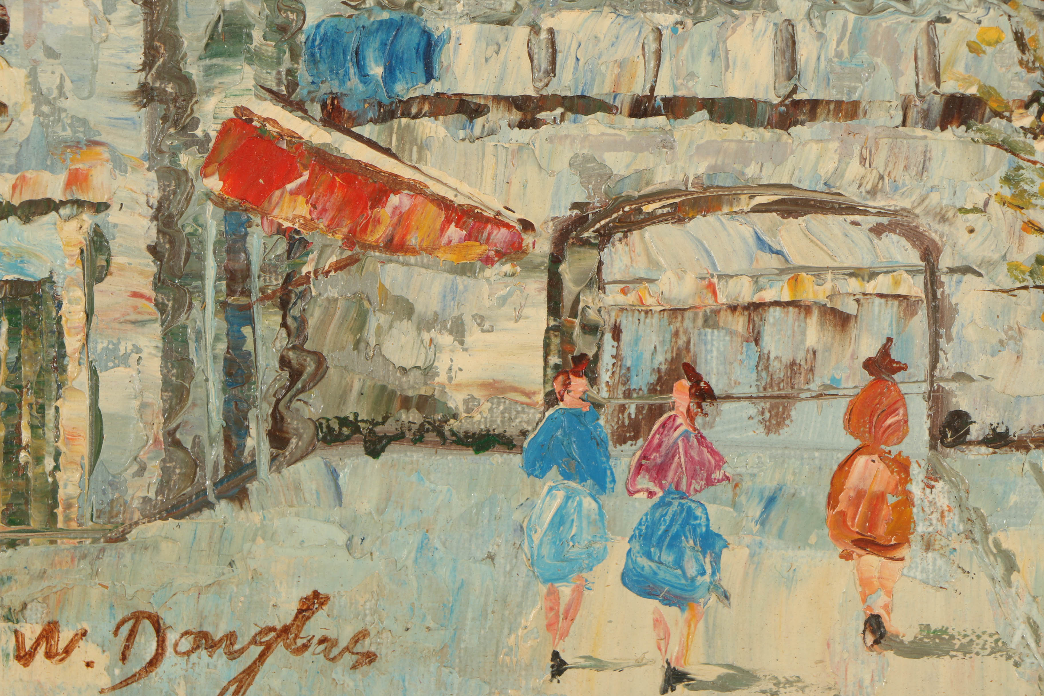 W. Douglas Oil Painting