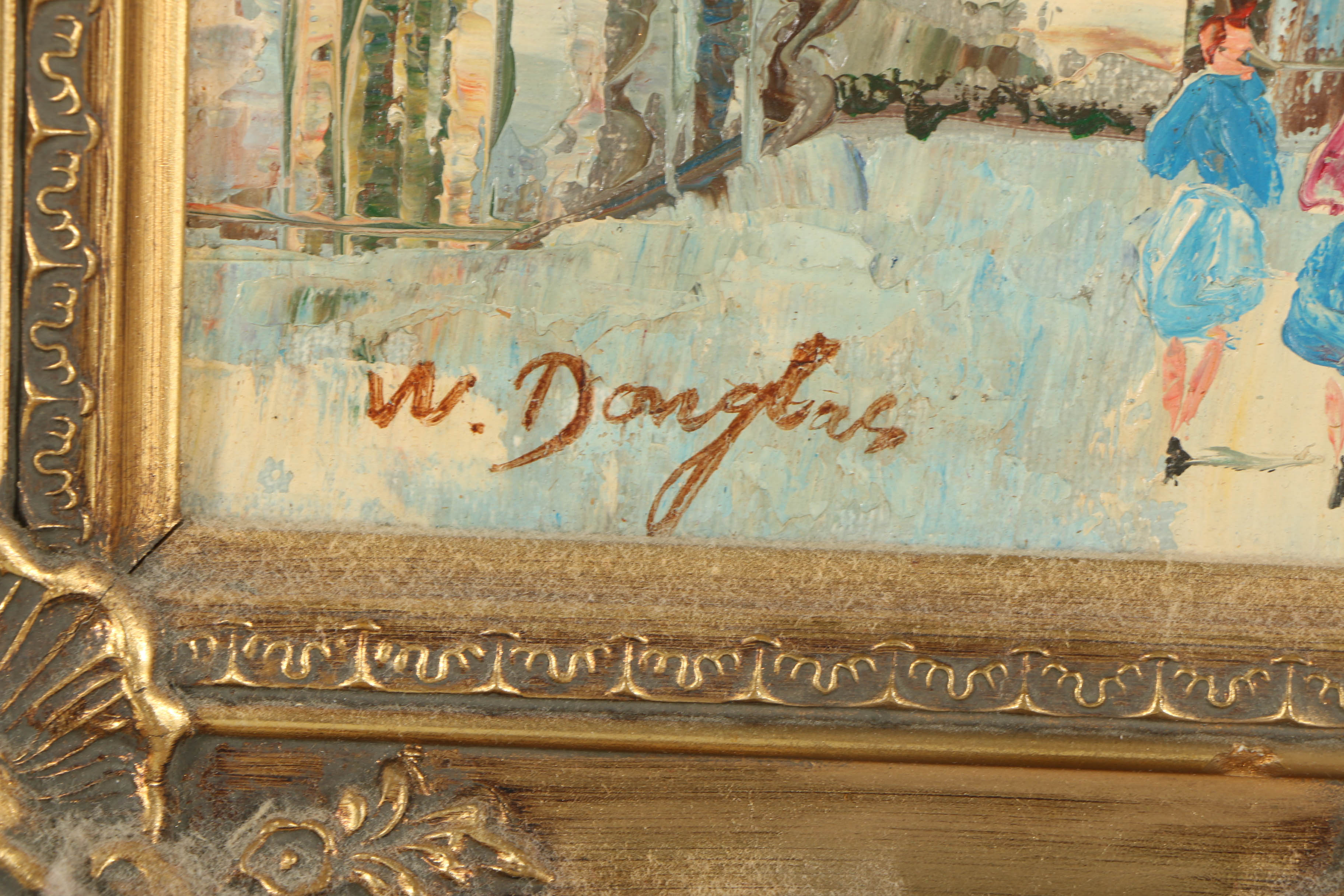 W. Douglas Oil Painting