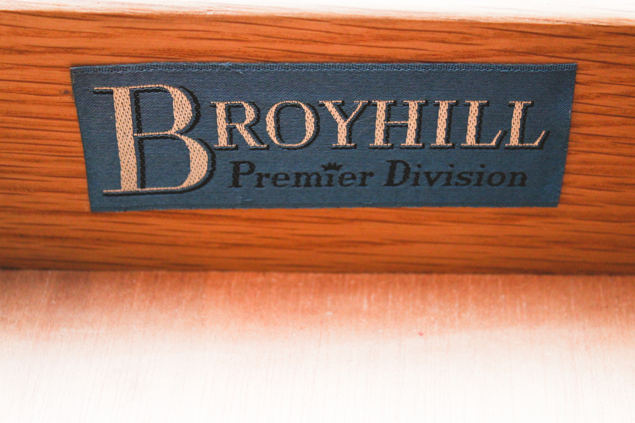 Mid Century Modern China Cabinet by Broyhill Furniture