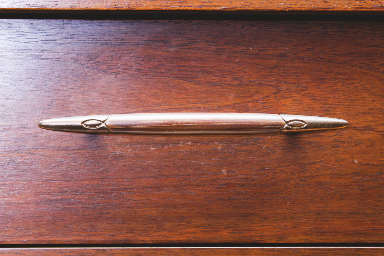 Mid Century Modern China Cabinet by Broyhill Furniture