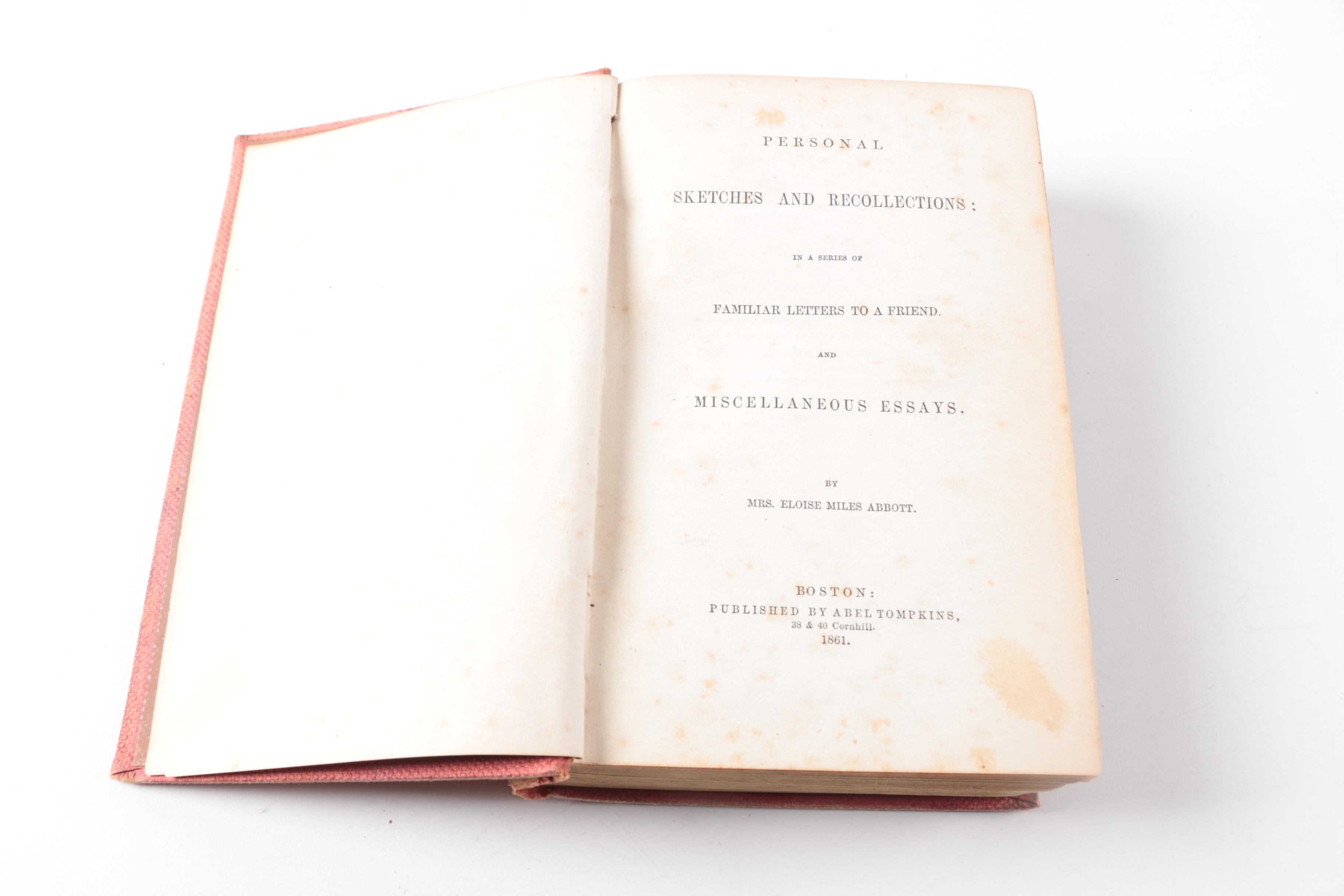 1810 "Cobbett's Political Register" by T.C. Hawnsard and Other Antique Books