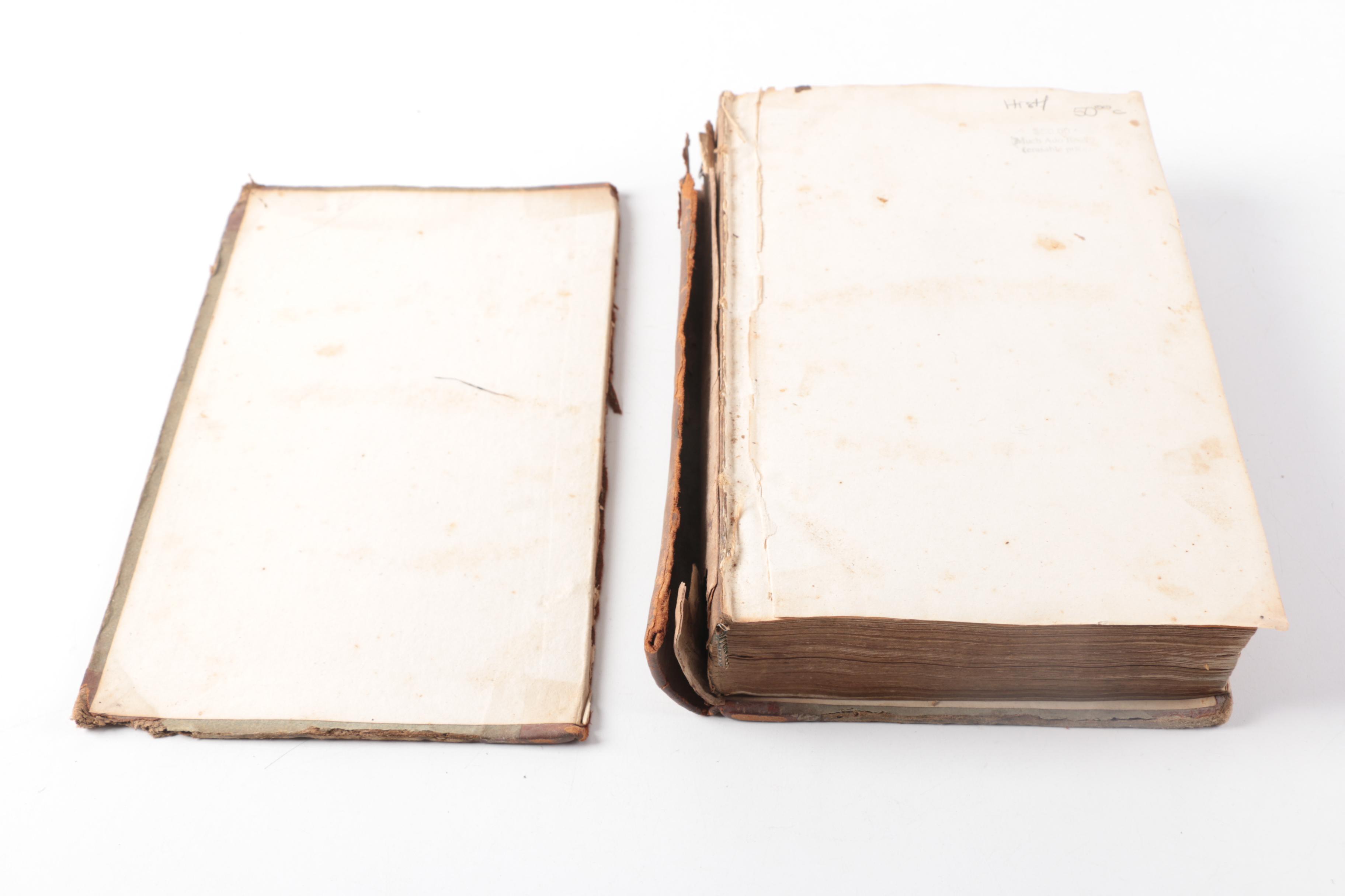 1810 "Cobbett's Political Register" by T.C. Hawnsard and Other Antique Books