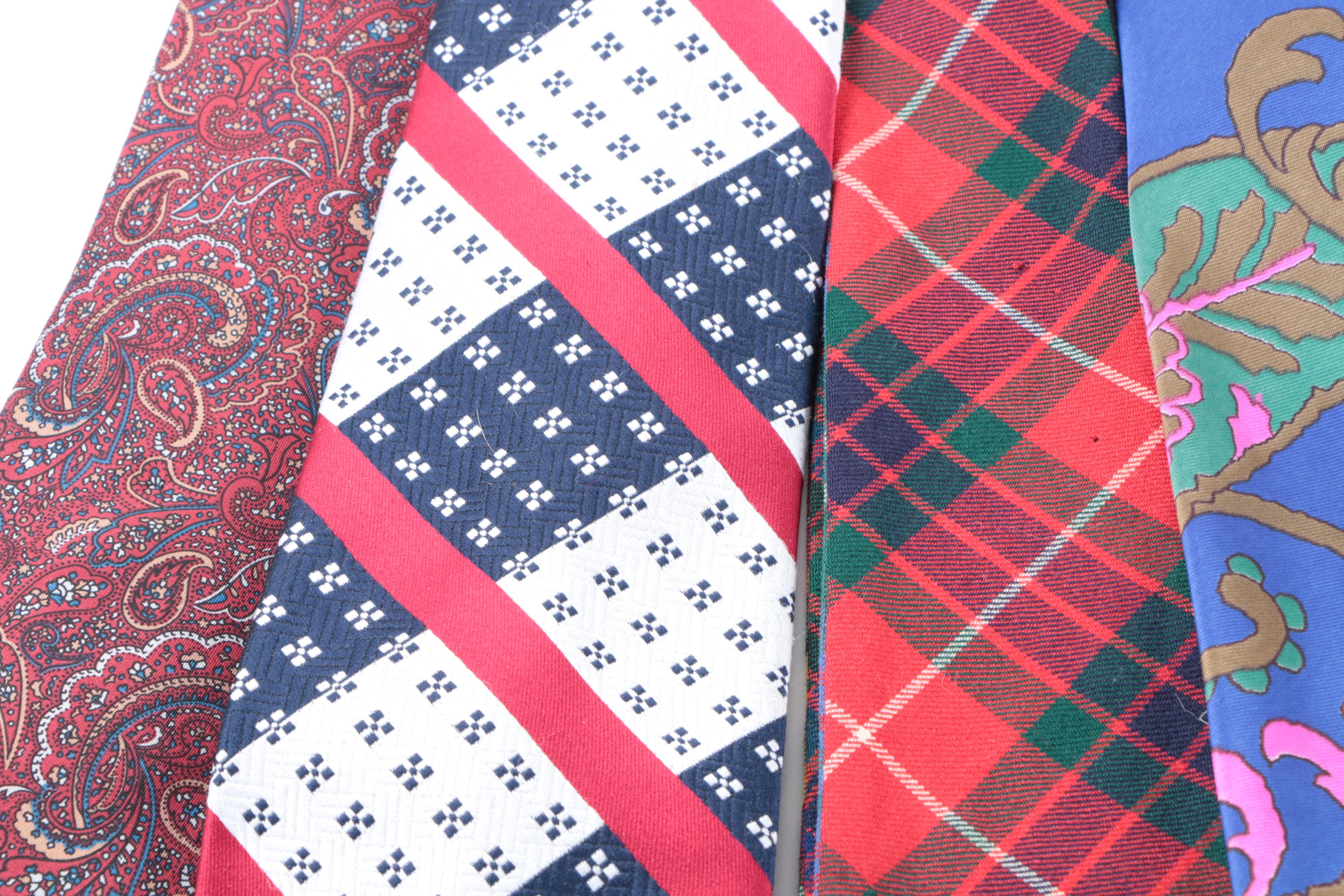 Vintage Neckties With Christian Dior