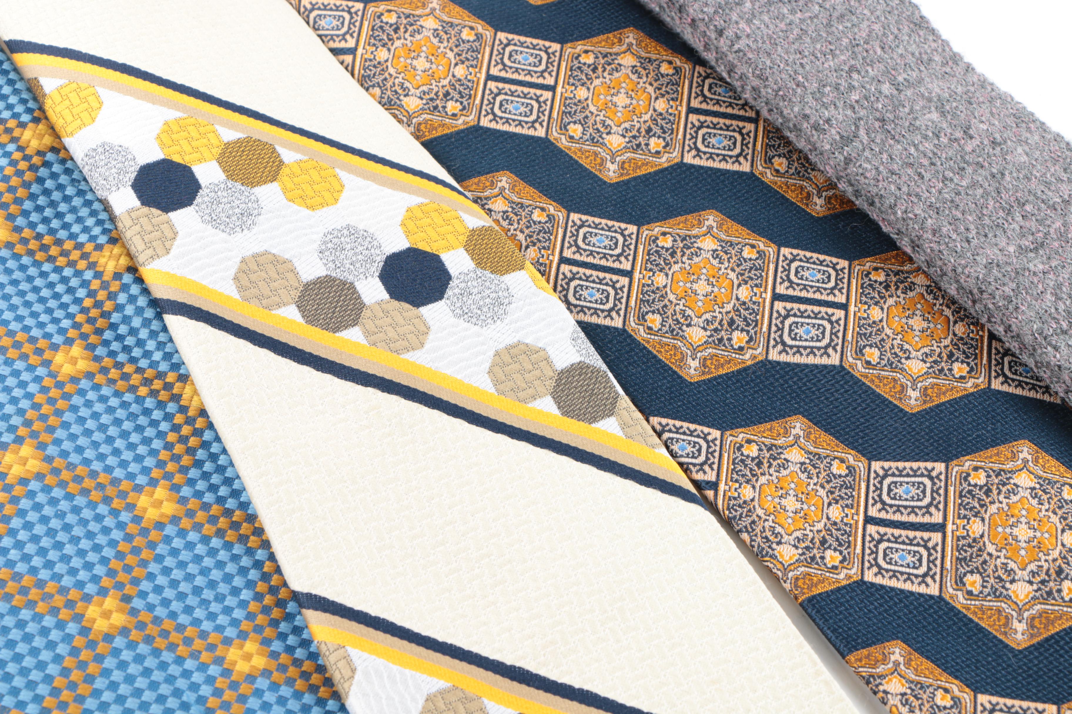 Vintage Neckties With Christian Dior