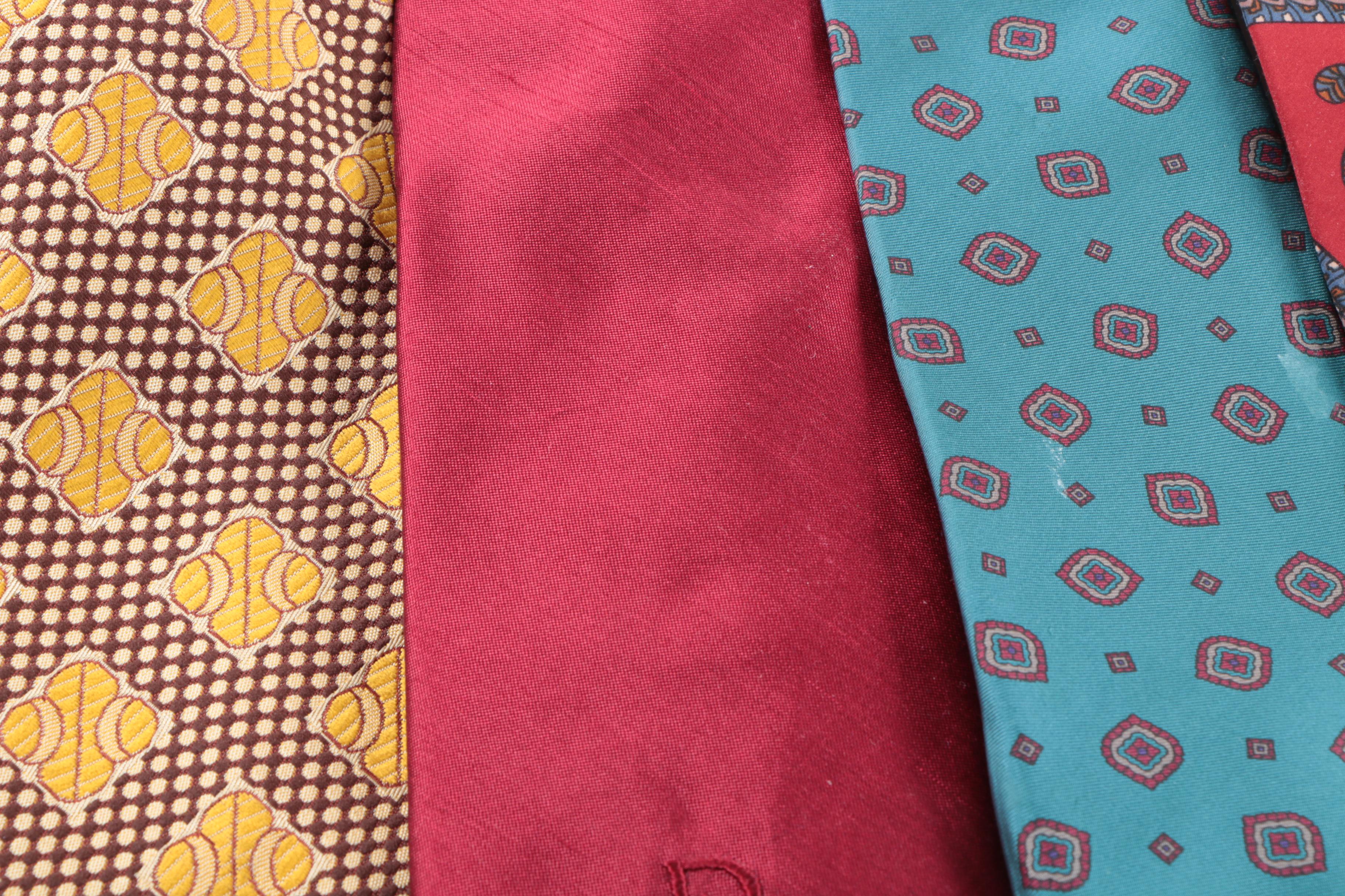 Vintage Neckties With Christian Dior
