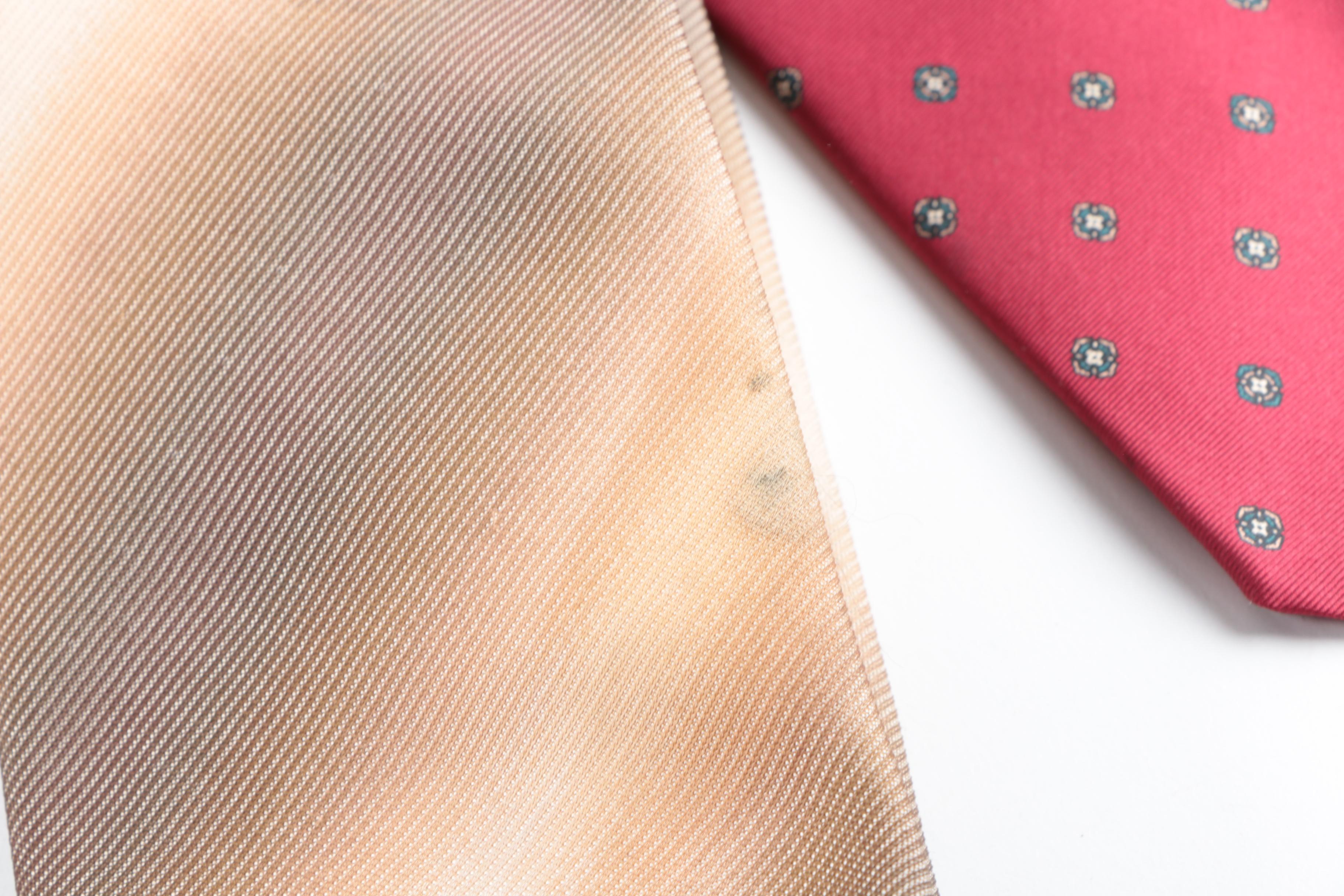 Vintage Neckties With Christian Dior