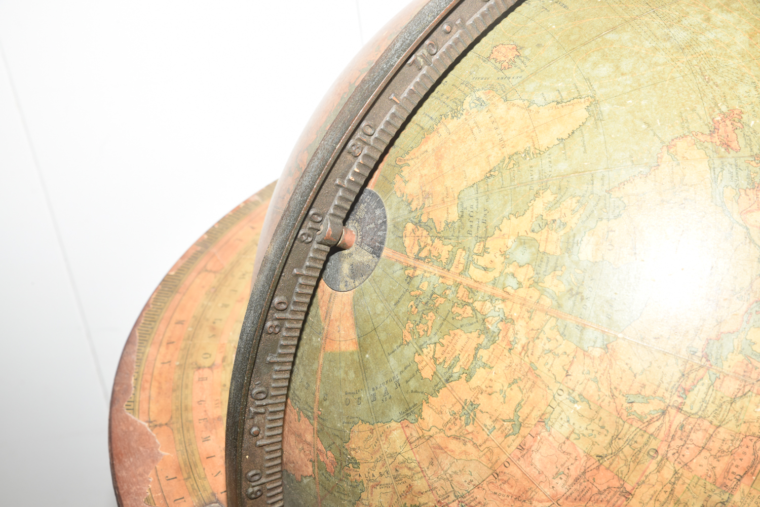 Vintage Terrestrial Floor Globe