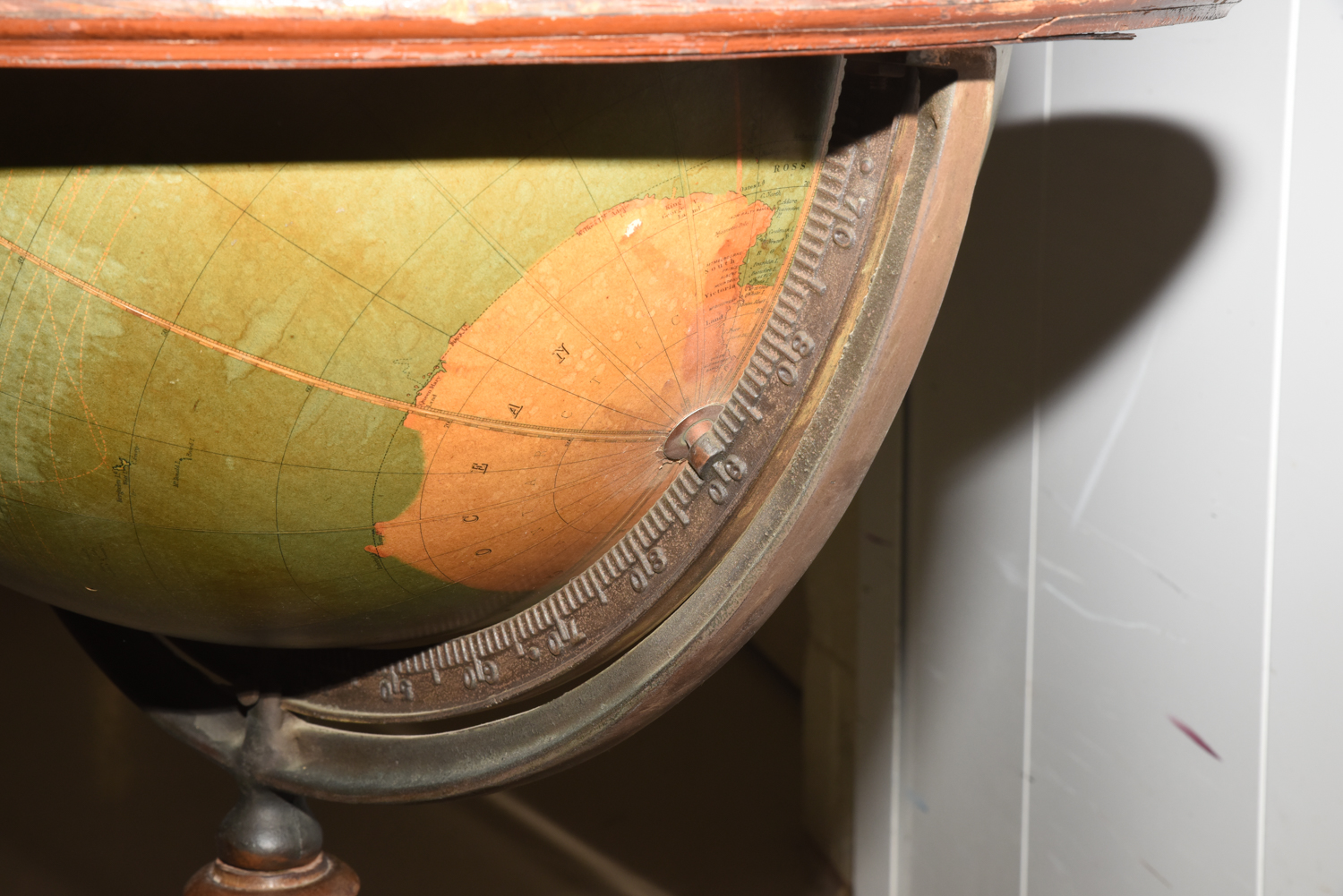 Vintage Terrestrial Floor Globe
