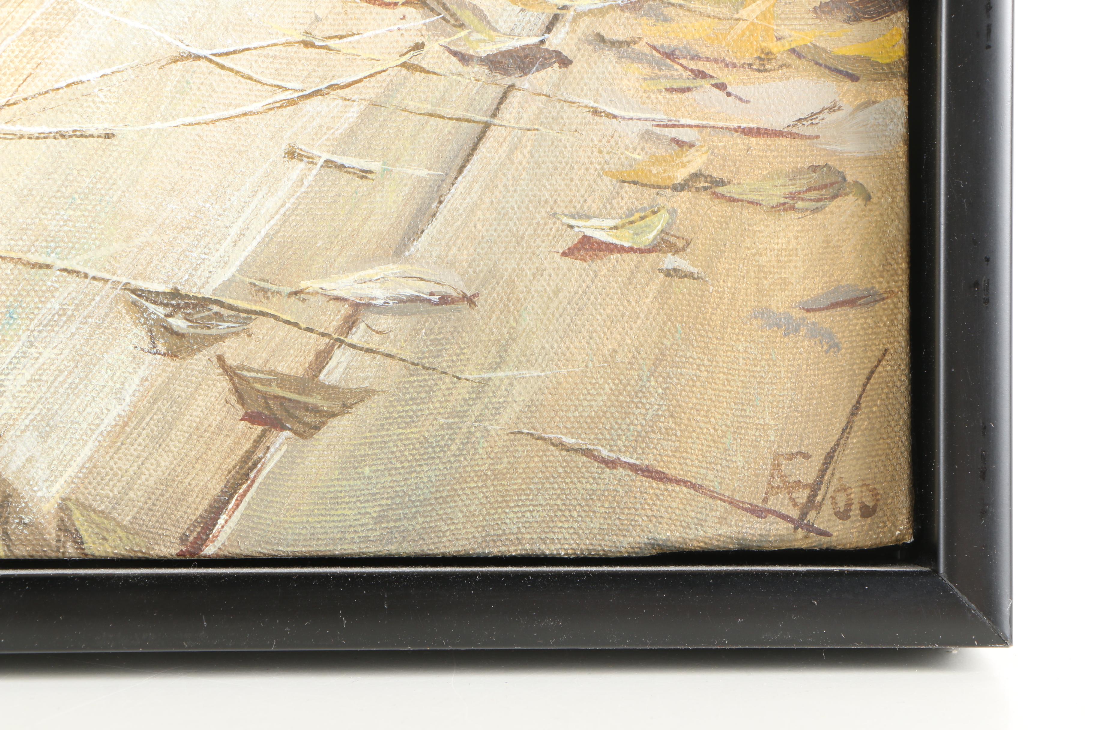 Alexander Yelagin Oil Painting "Doorway"