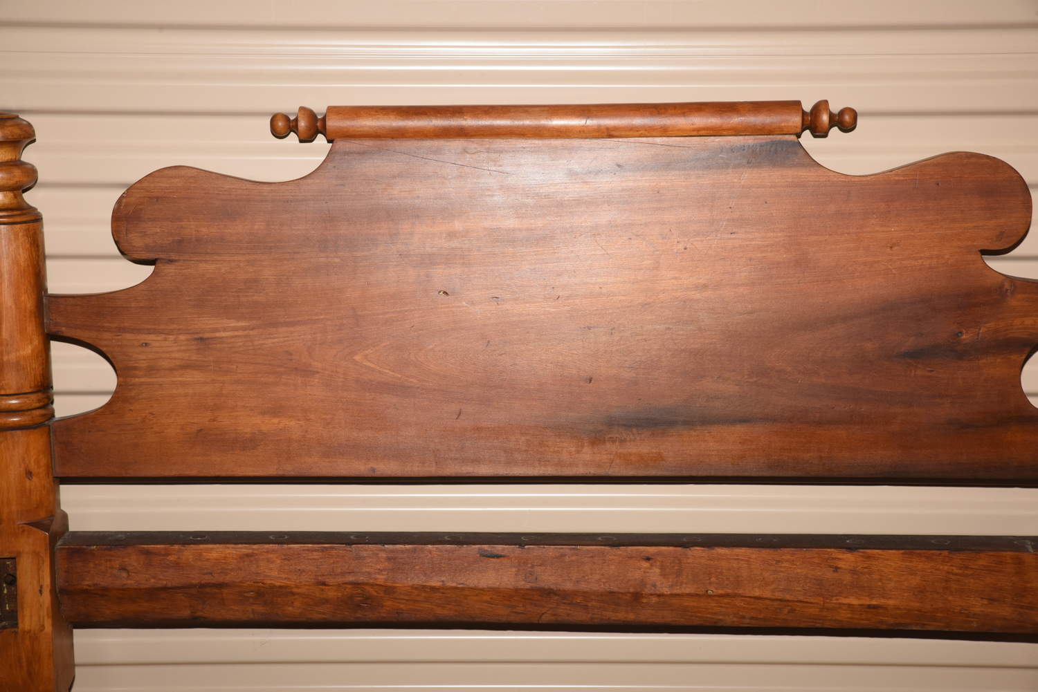 Antique 3/4 Size Poplar Converted Rope Bed