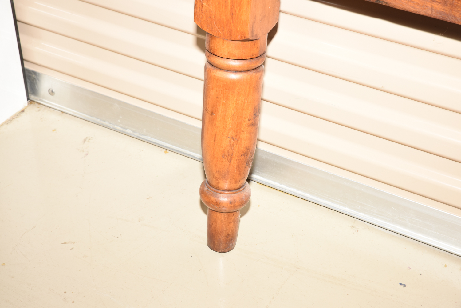 Antique 3/4 Size Poplar Converted Rope Bed