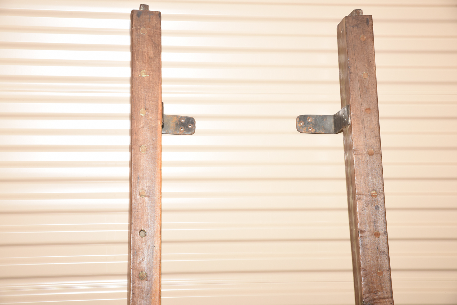 Antique 3/4 Size Poplar Converted Rope Bed